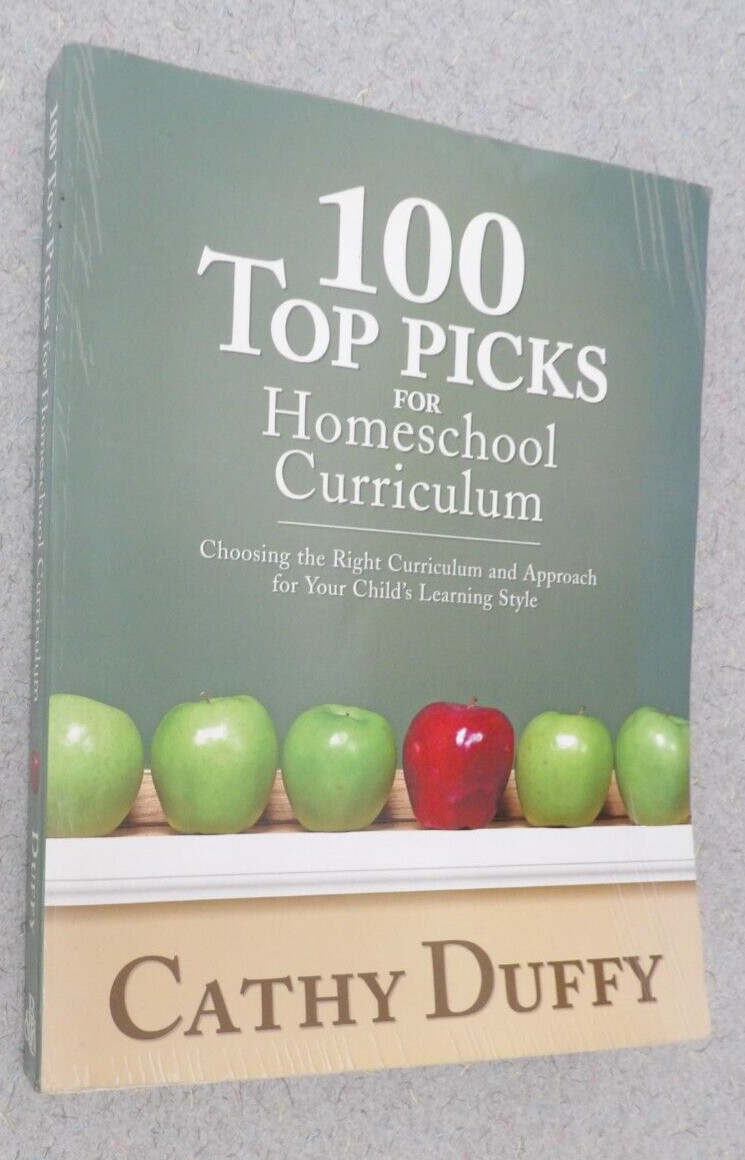 100 Top Picks for Homeschool Curriculum CATHY DUFFY 314 PAGES INSTRUCTION BOOK