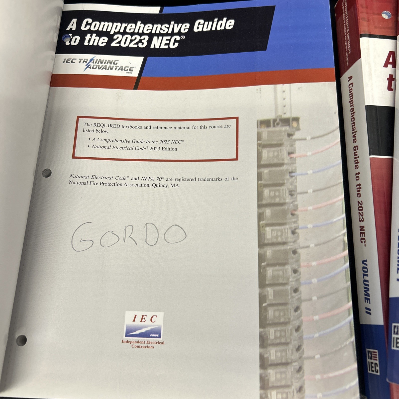 A Comprehensive Guide to the 2023 NEC Volumes I-III by Ryan Jackson