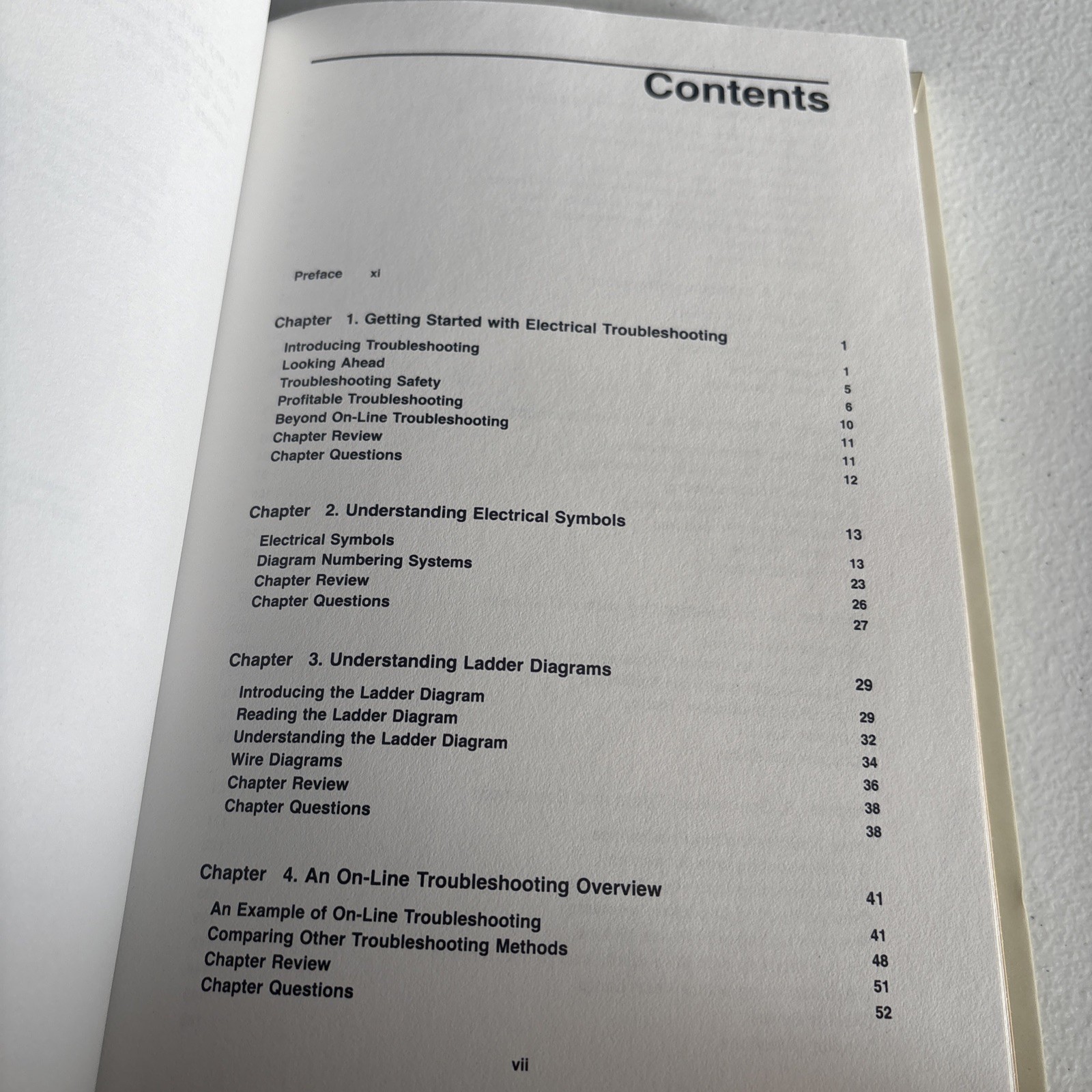 On-Line Electrical Troubleshooting Hardcover Lynn Lundquist 1989