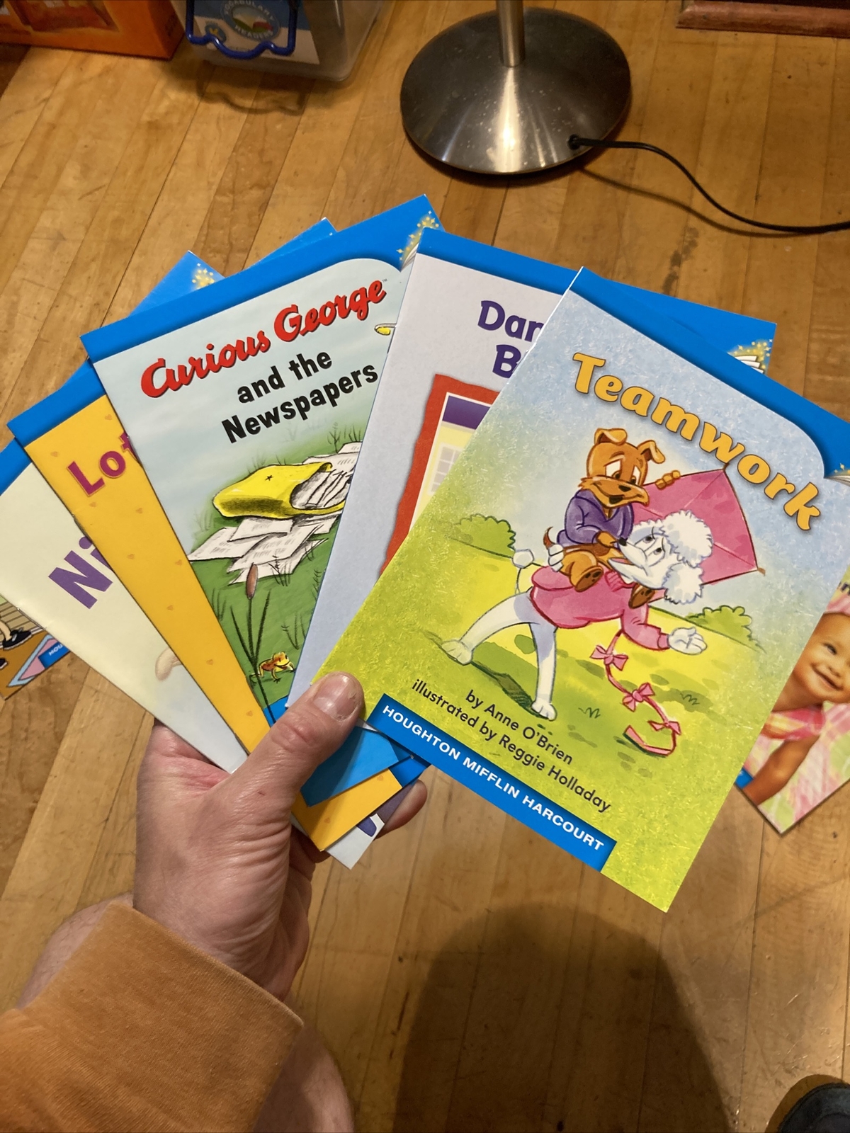 Journeys Houghton Mifflin Leveled Readers Grade K Above Level Set of 30 Blue Sq.