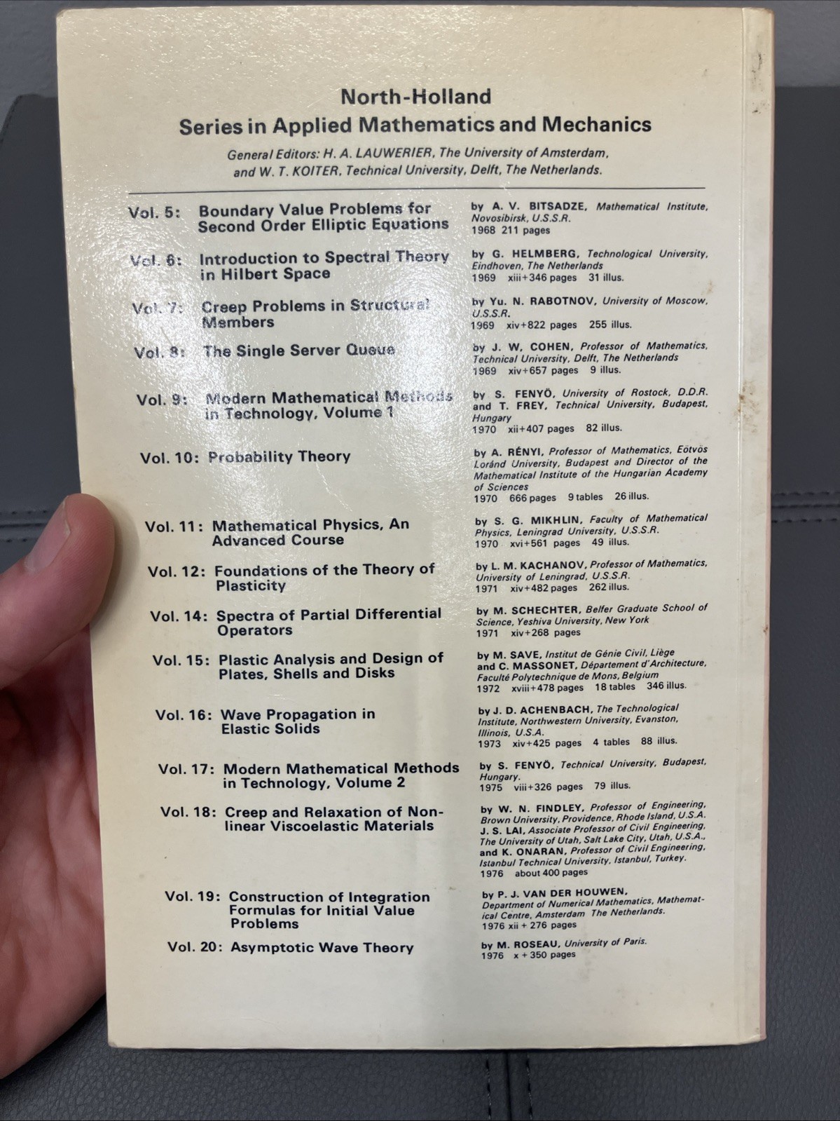 North-Holland Series in Applied Mathematics and Mechanics Ser.: Wave Propagation