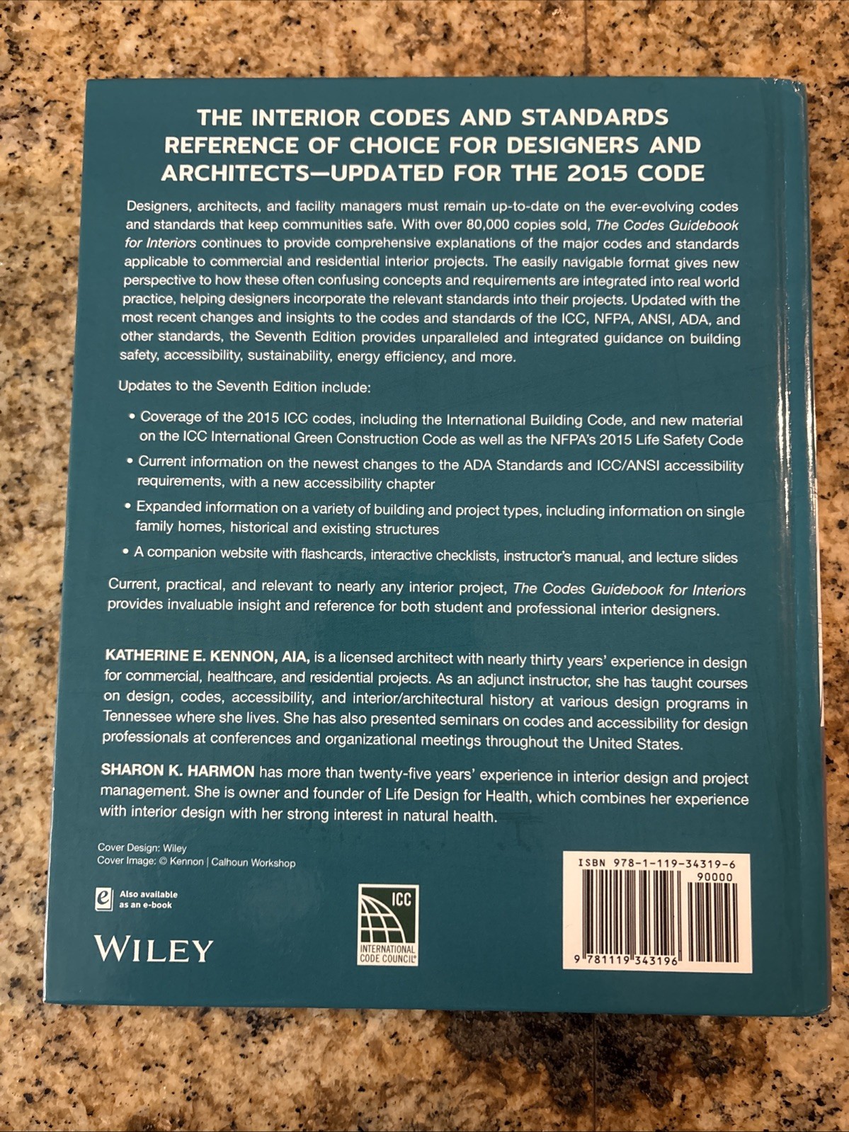 The Codes Guidebook for Interiors – Hardcover – VERY GOOD