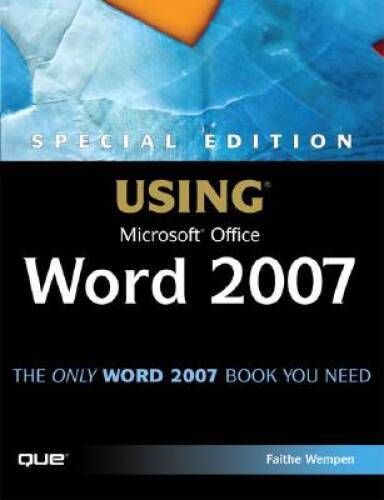 Special Edition Using Microsoft Office Word 2007 – Paperback – VERY GOOD