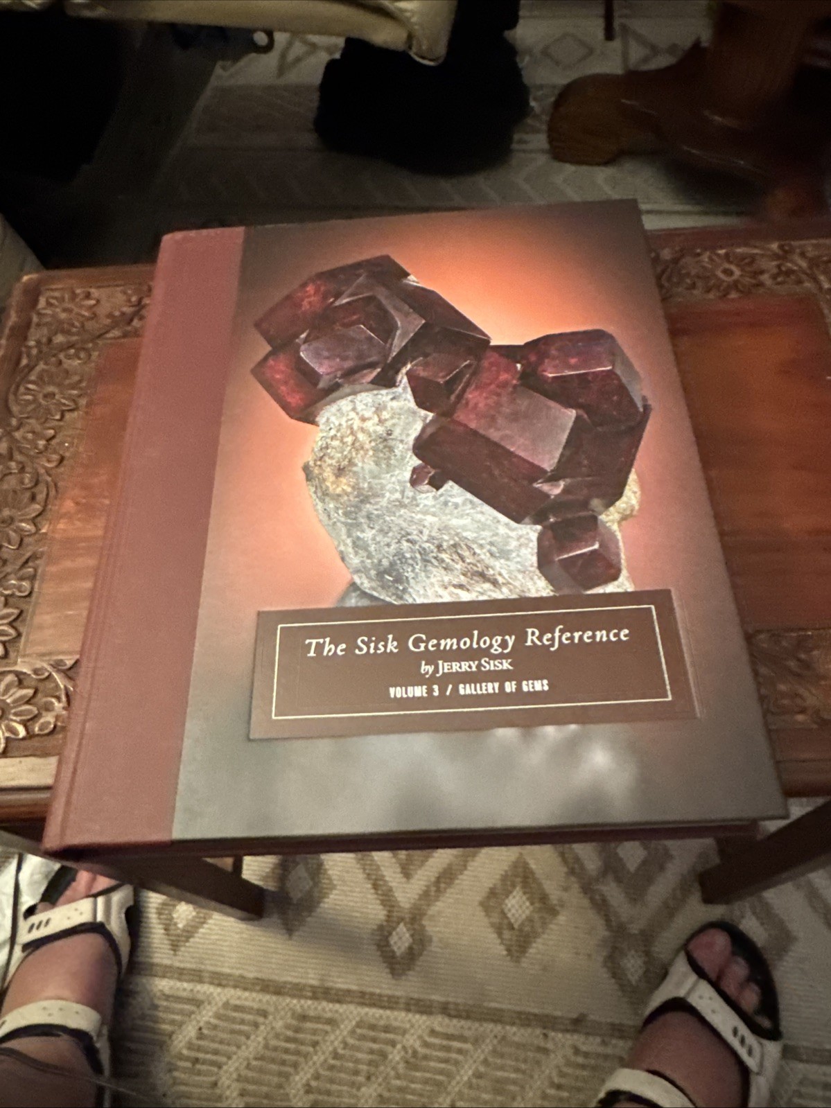 The Sisk Gemology Reference Volume 3 Gallery of Gems HB book by Jerry Sisk (HC)
