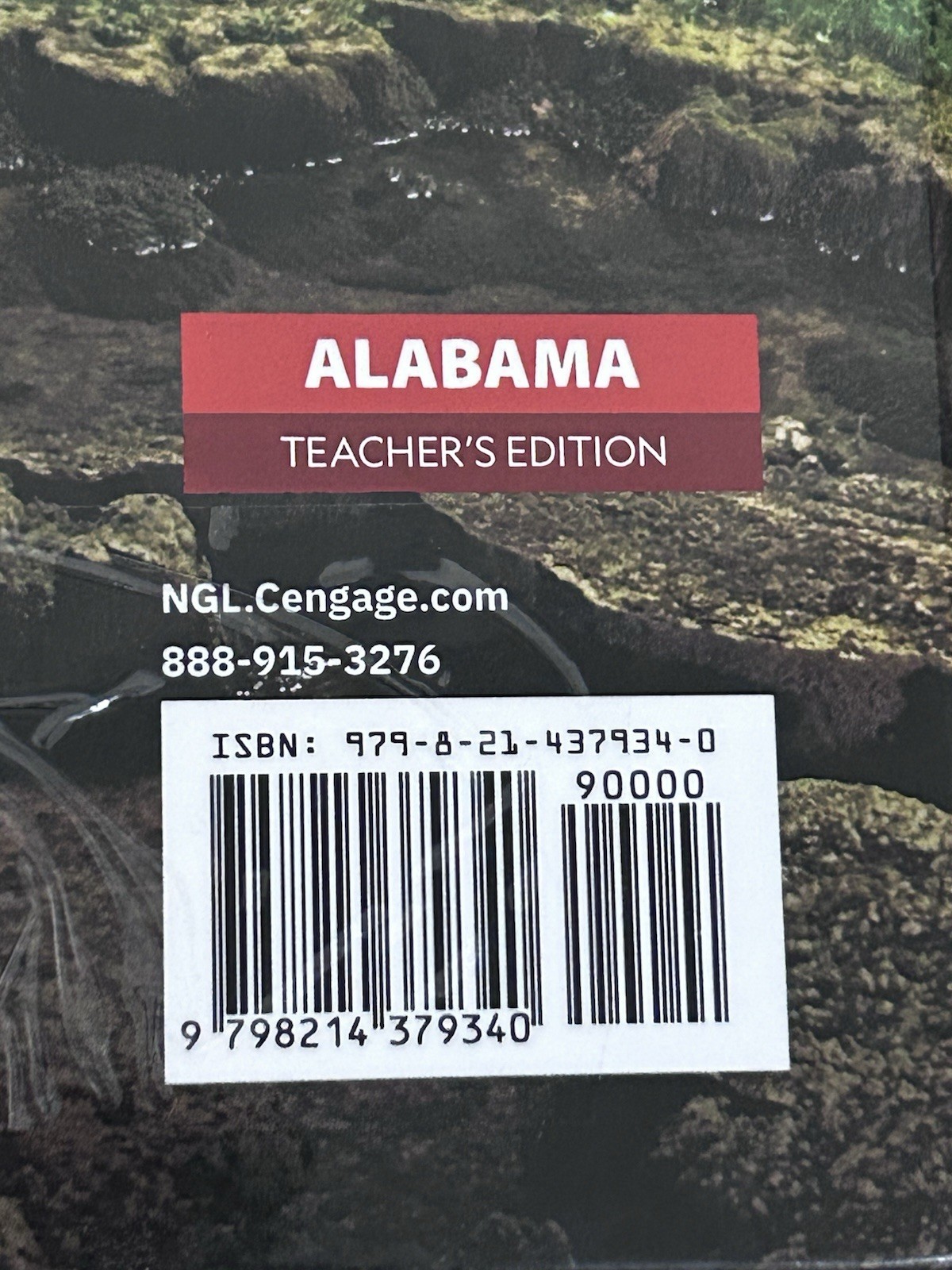 National Geographic Environmental Science Teacher’s Edition Alabama Revised2024