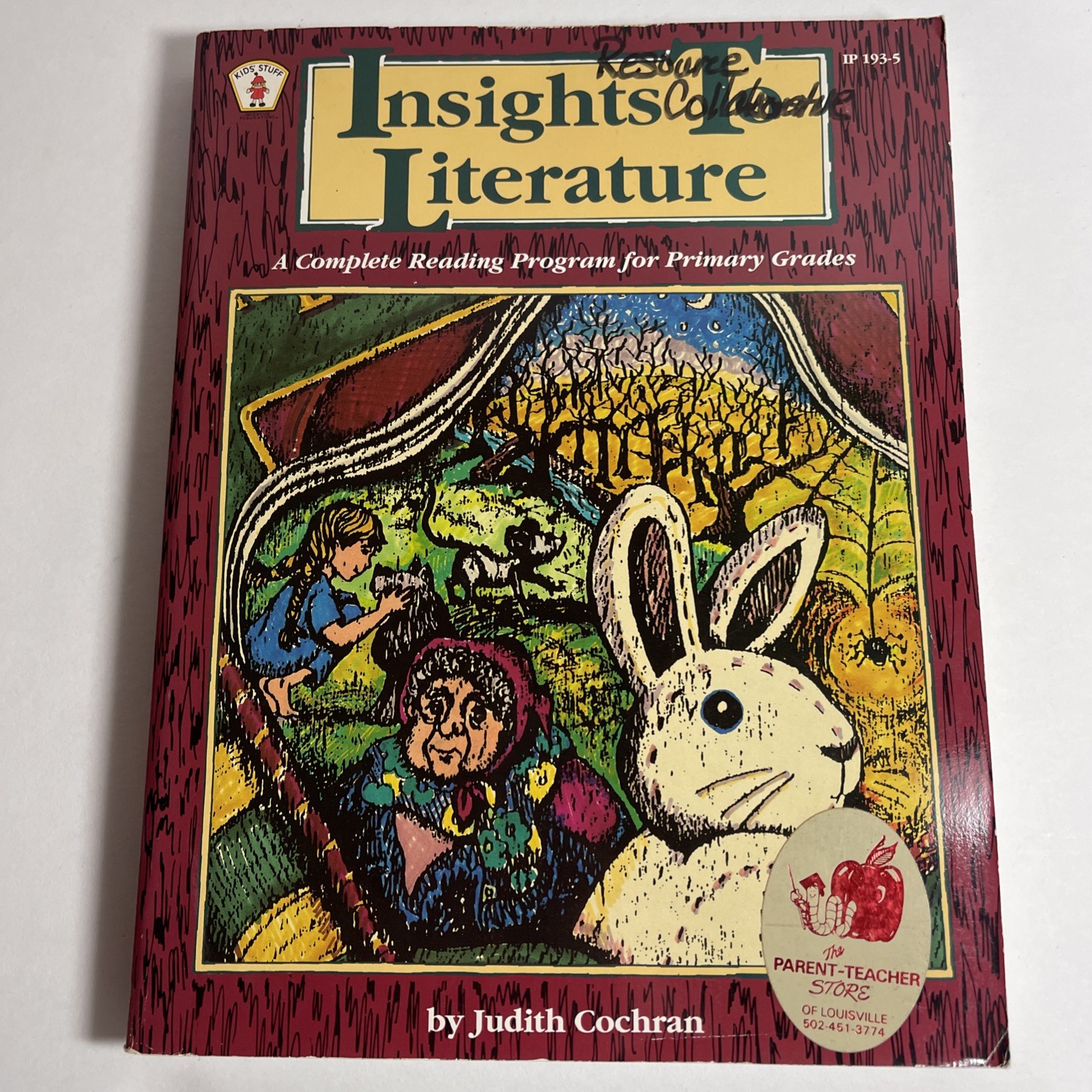 Insights to Literature: A Complete Reading Program for Primary Grades IP 193-5