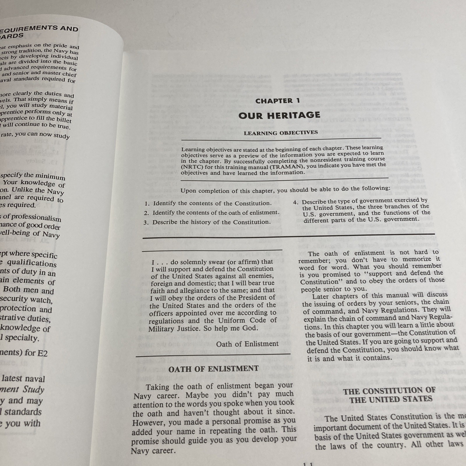 Basic Military Requirements -NAVEDTRA 12043 – Naval History, Seamanship,Training