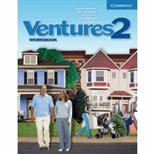Ventures Level 2 – Paperback, by Bitterlin Gretchen; Johnson – Very Good