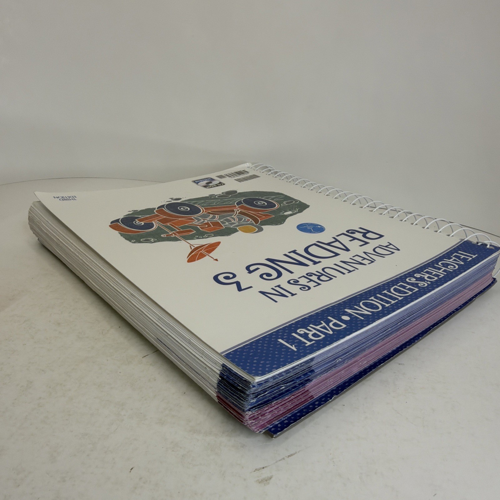 BJU Adventures in Reading 3 Teacher’s Edition Set Parts 1 & 2 + CD 2016 Spiral