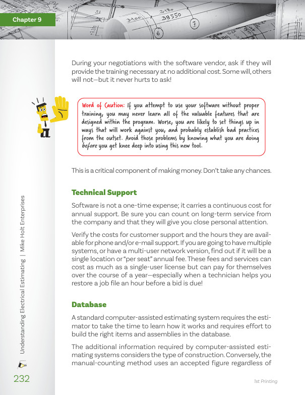Mike Holt’s Illustrated Guide to Understanding Electrical Estimating textbook