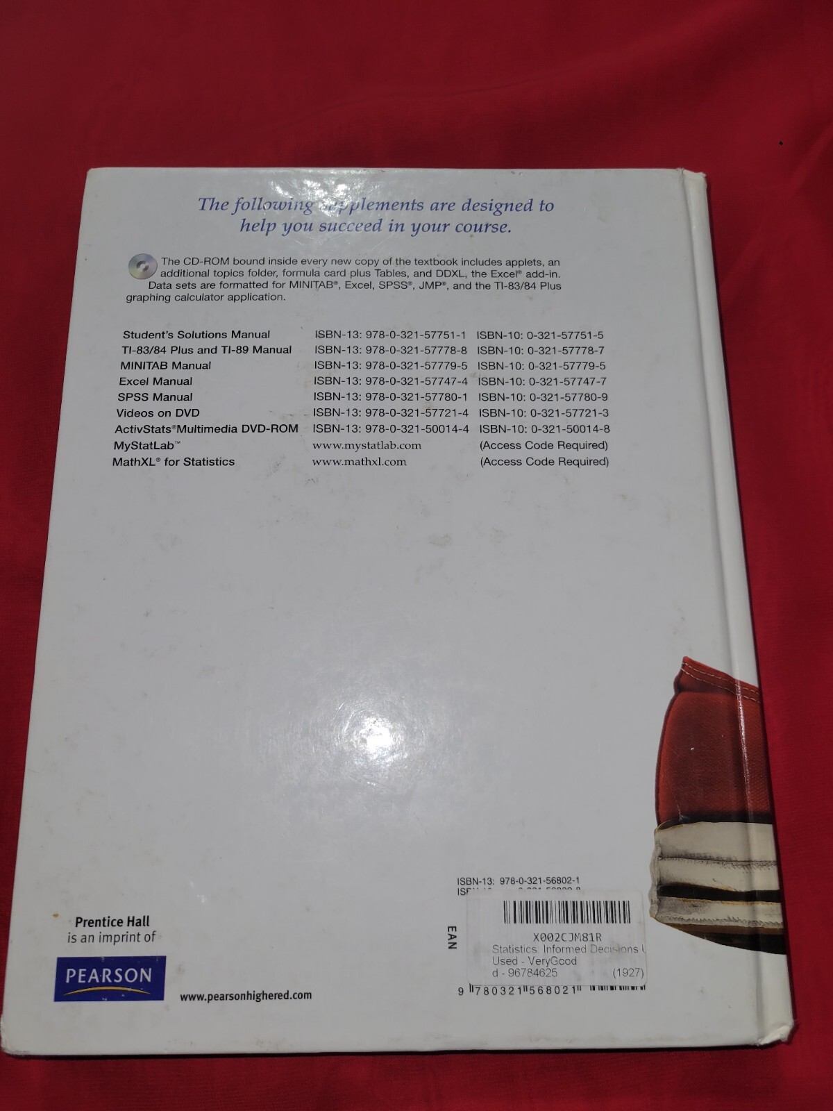 Statistics: Informed Decisions Using Data Third Edition – Michael Sullivan, III