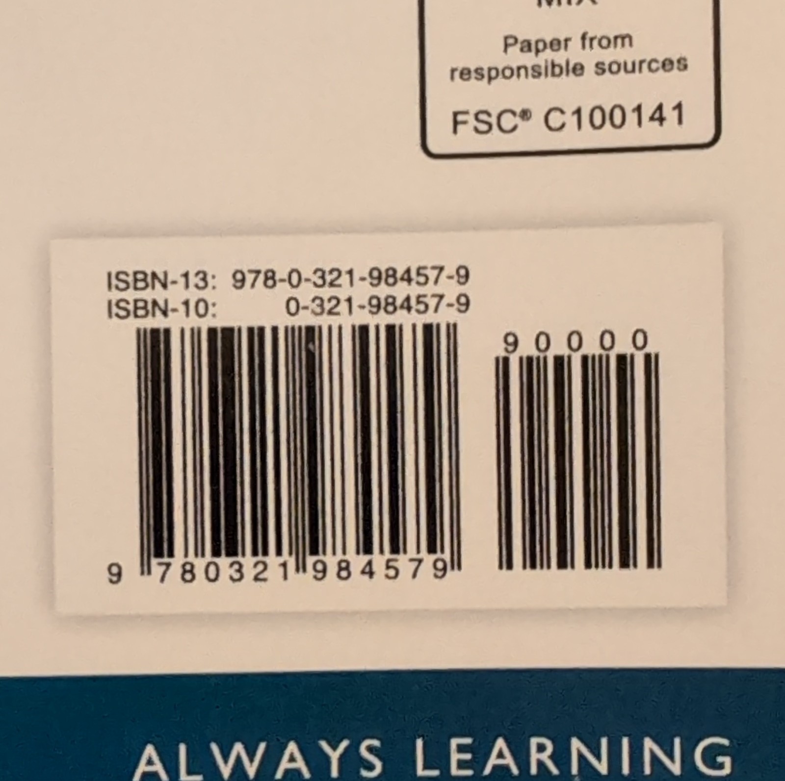 Pearson Essential Environment 5th Edition by Withgott & Laposata Trade Paperback