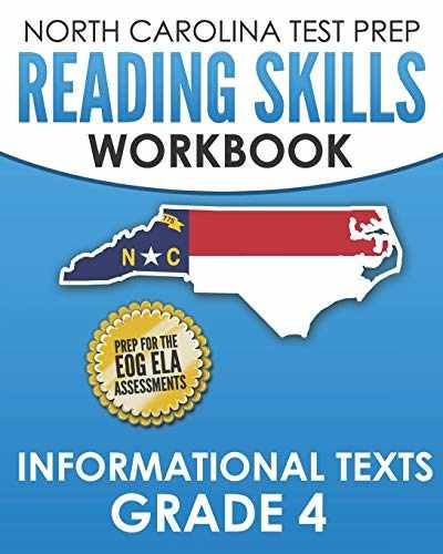 NORTH CAROLINA TEST PREP Reading Skills – Paperback, by Hawas E. – Very Good h