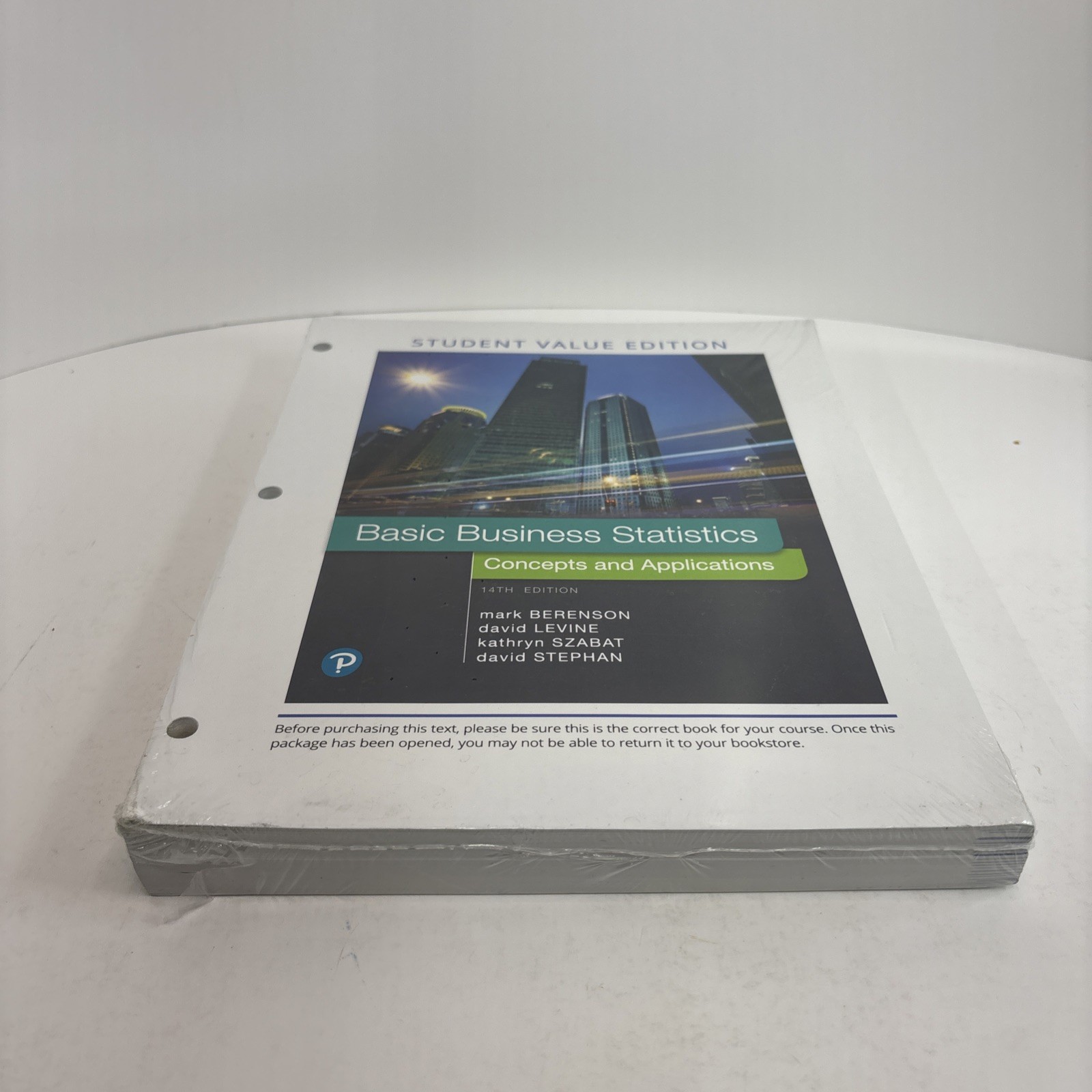 Basic Business Statistics: Concepts and Applications by Mark Berenson – Sealed
