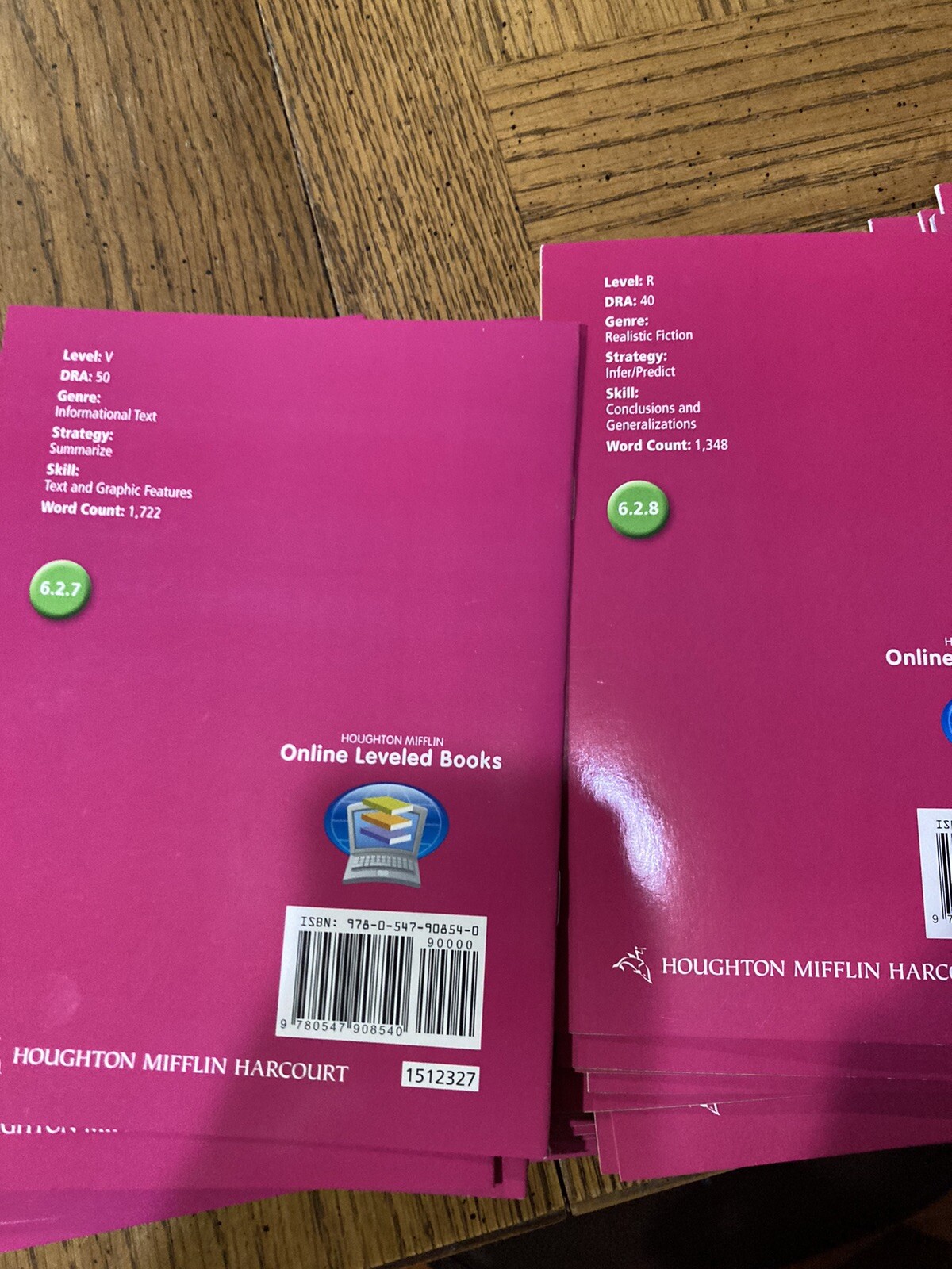 Journeys Houghton Mifflin Leveled Readers Grade 6 Below Level 🟢 25 Book Set