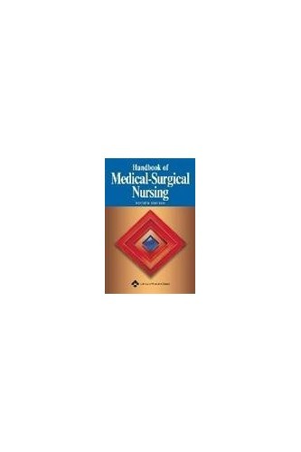 Handbook of Medical-Surgical Nursing – Paperback By Springhouse – GOOD