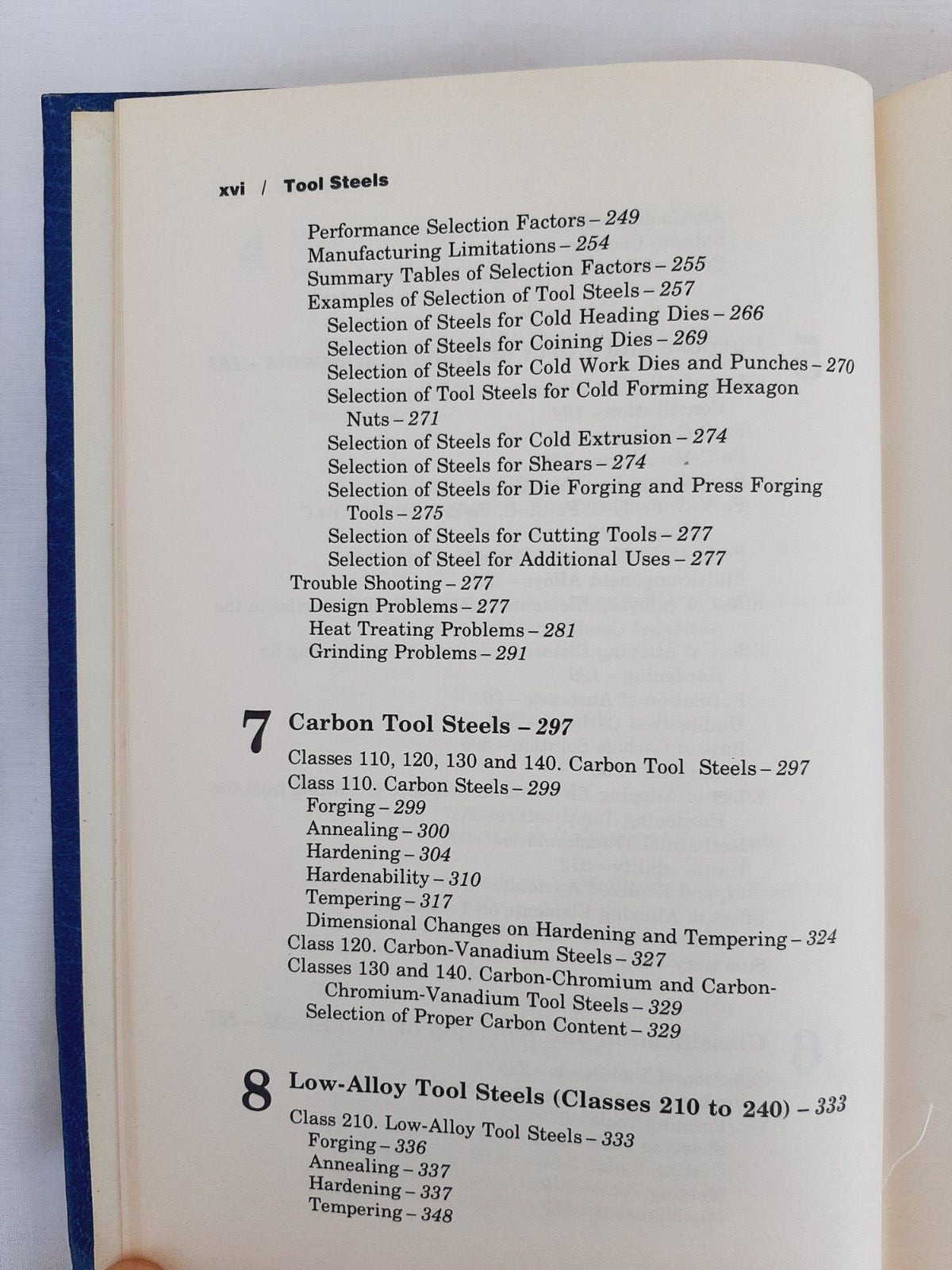 Tool Steels by G. Roberts & R. Cary, 4th Ed. , American Society for Metals, 1980