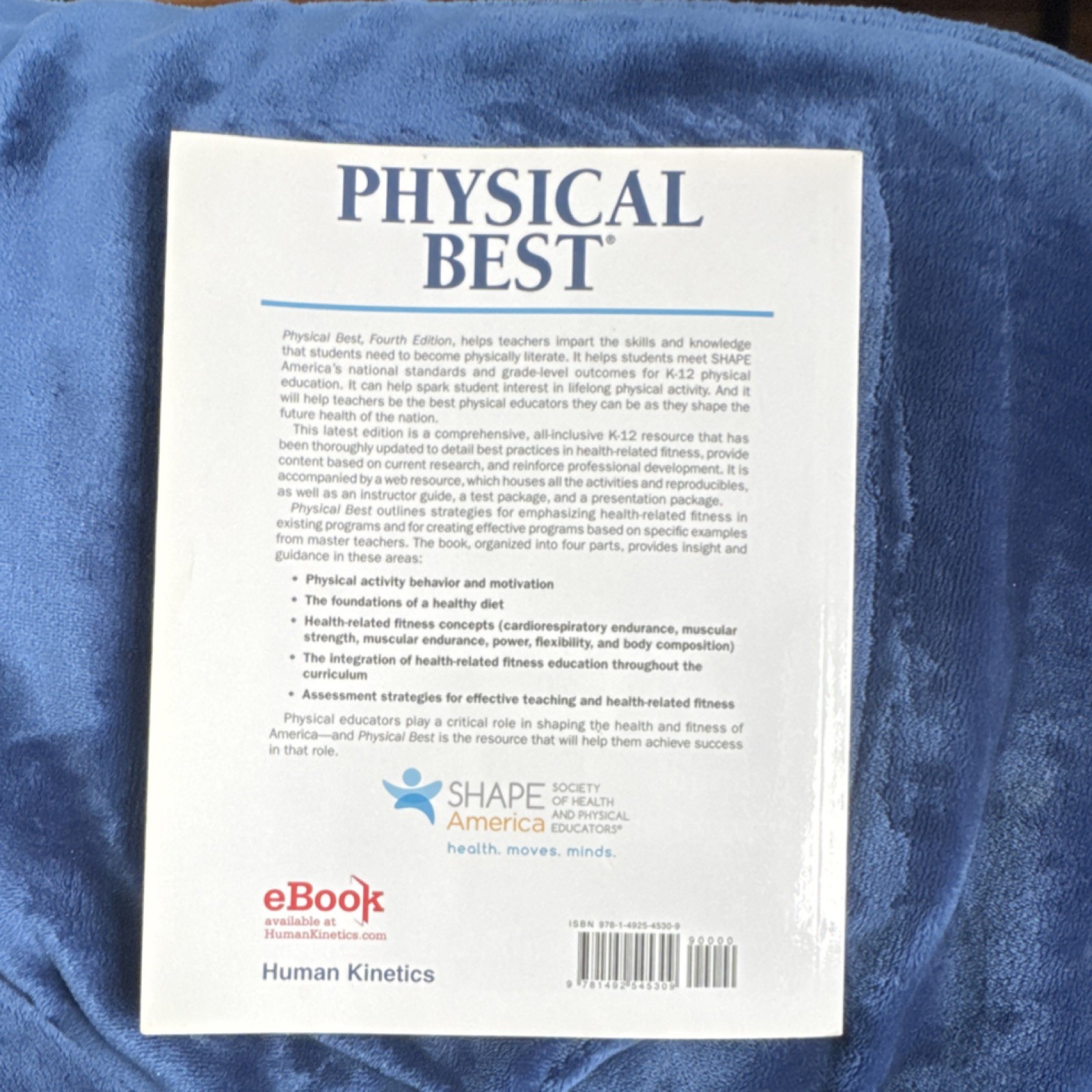 Physical Best 4th Ed by Jackie Conkle (Human Kinetics, Book, Web Resource)