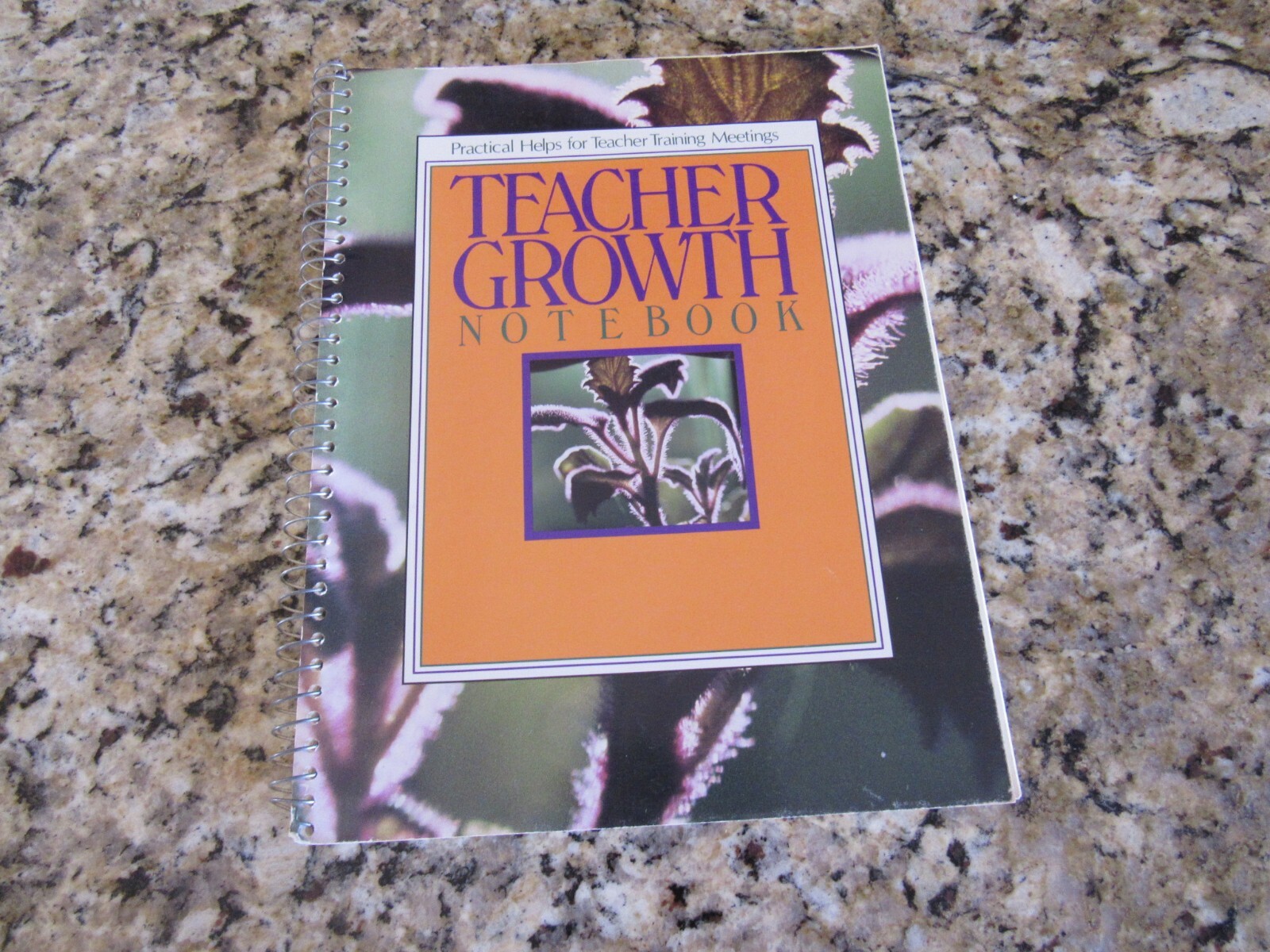 Teacher Growth Notebook-Practical Help Teacher Trainer Meetings-David Cook-1986