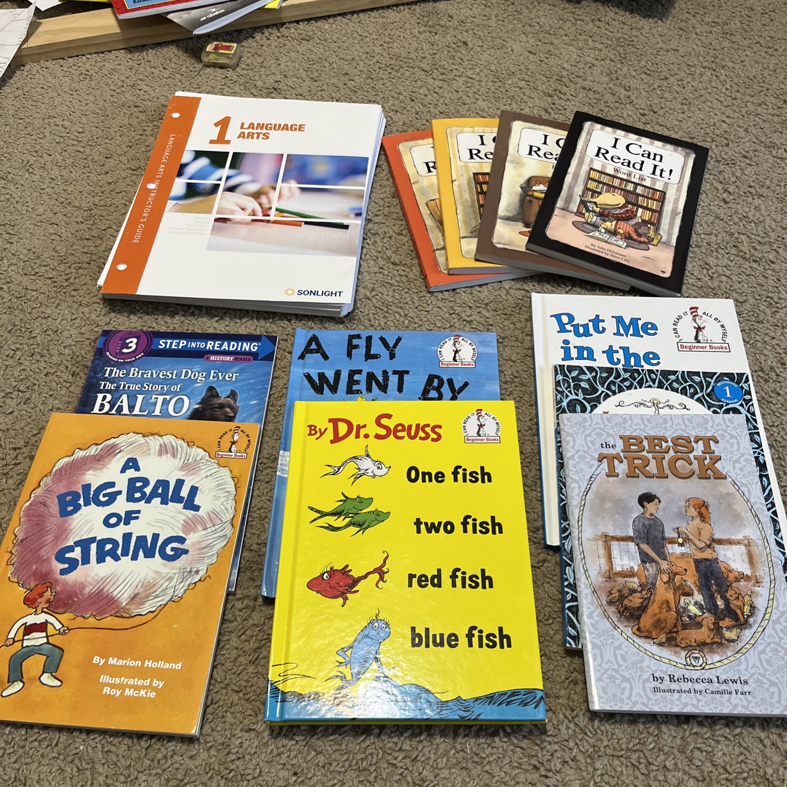 Sonlight Language Arts Grade 1 Curriculum Set readers 5 day missing 1 book