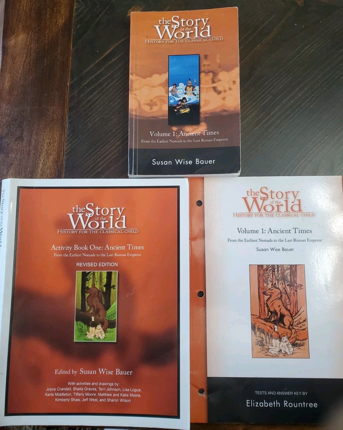 Story of the World, Vol. 1: Textbook, Test/Answer Book & Activity Book