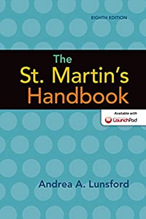 The St. Martin’s Handbook Paperback Andrea A. Lunsford