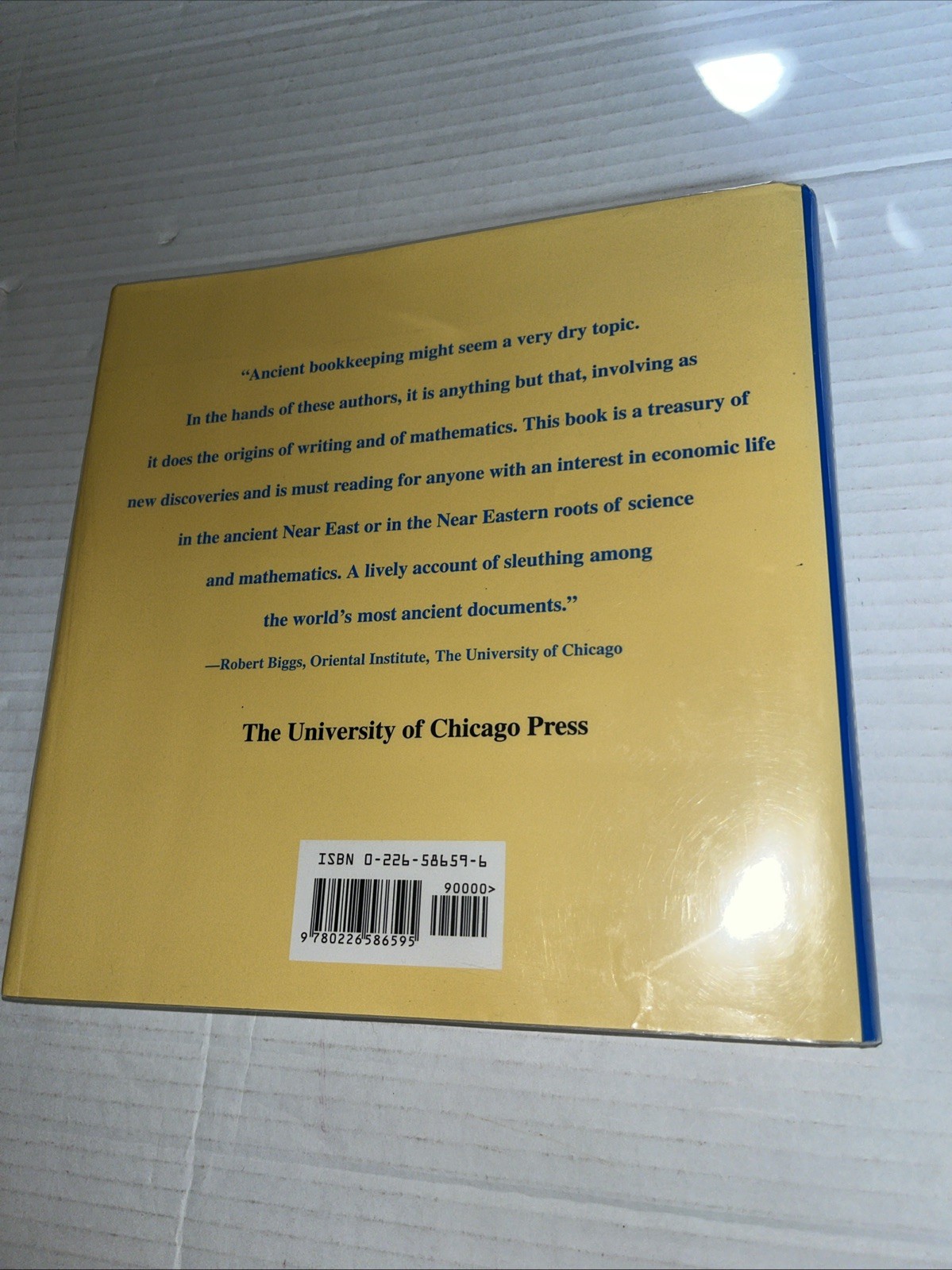 Archaic Bookkeeping : Early Writing and Techniques of Economic Administration in
