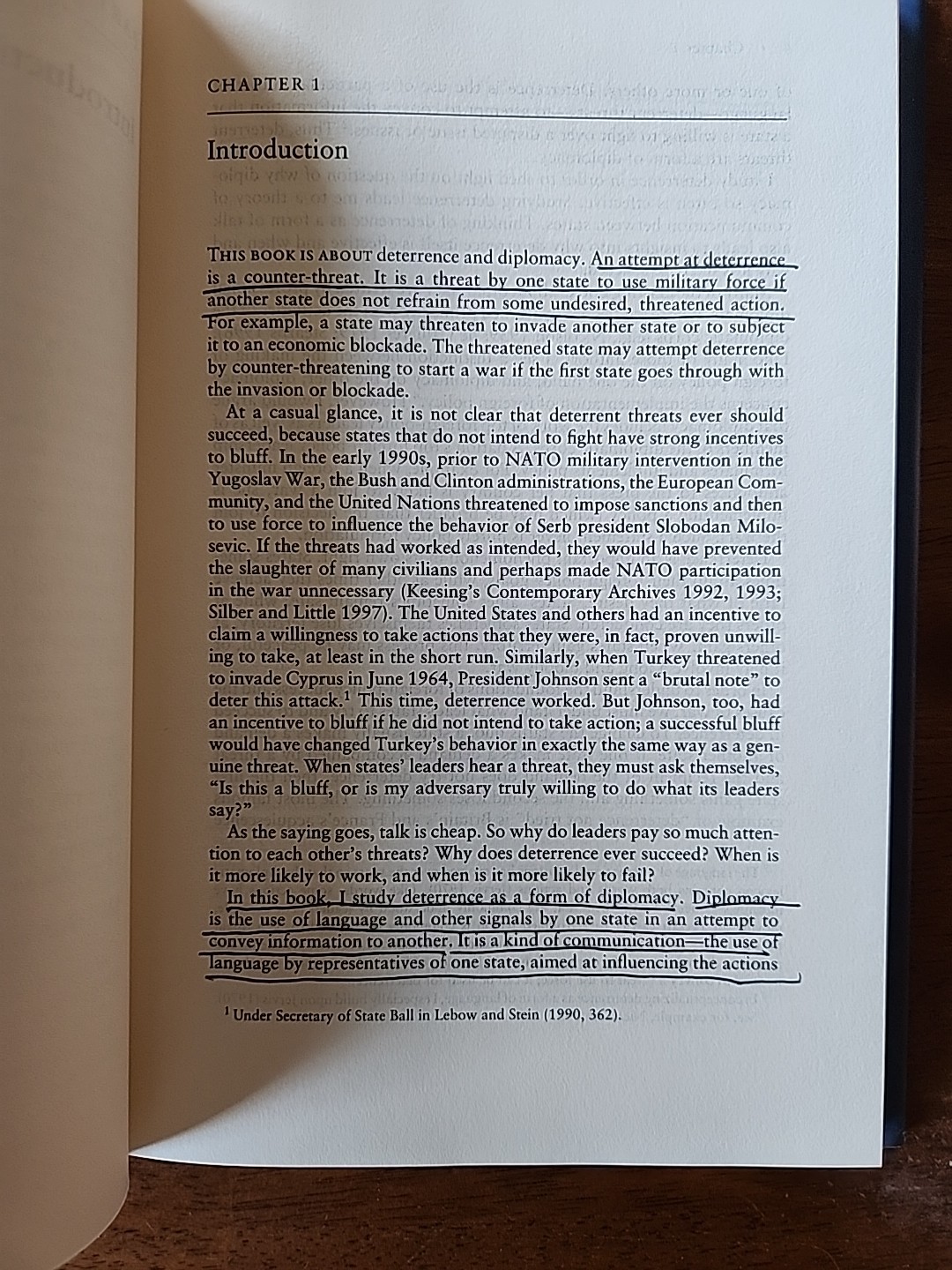 Deterrence by Diplomacy by Anne E. Sartori