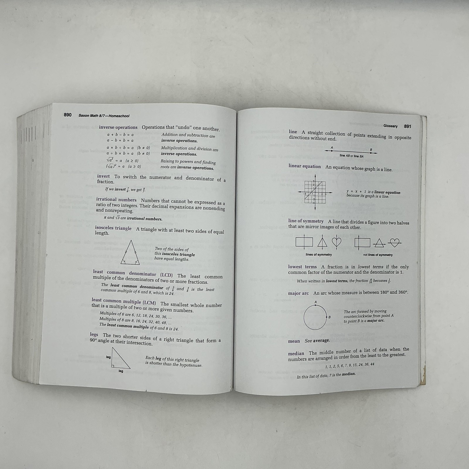 SAXONMath HOMESCHOOL 8/7 With Prealgebra By Hake & Saxon Paperback 2005