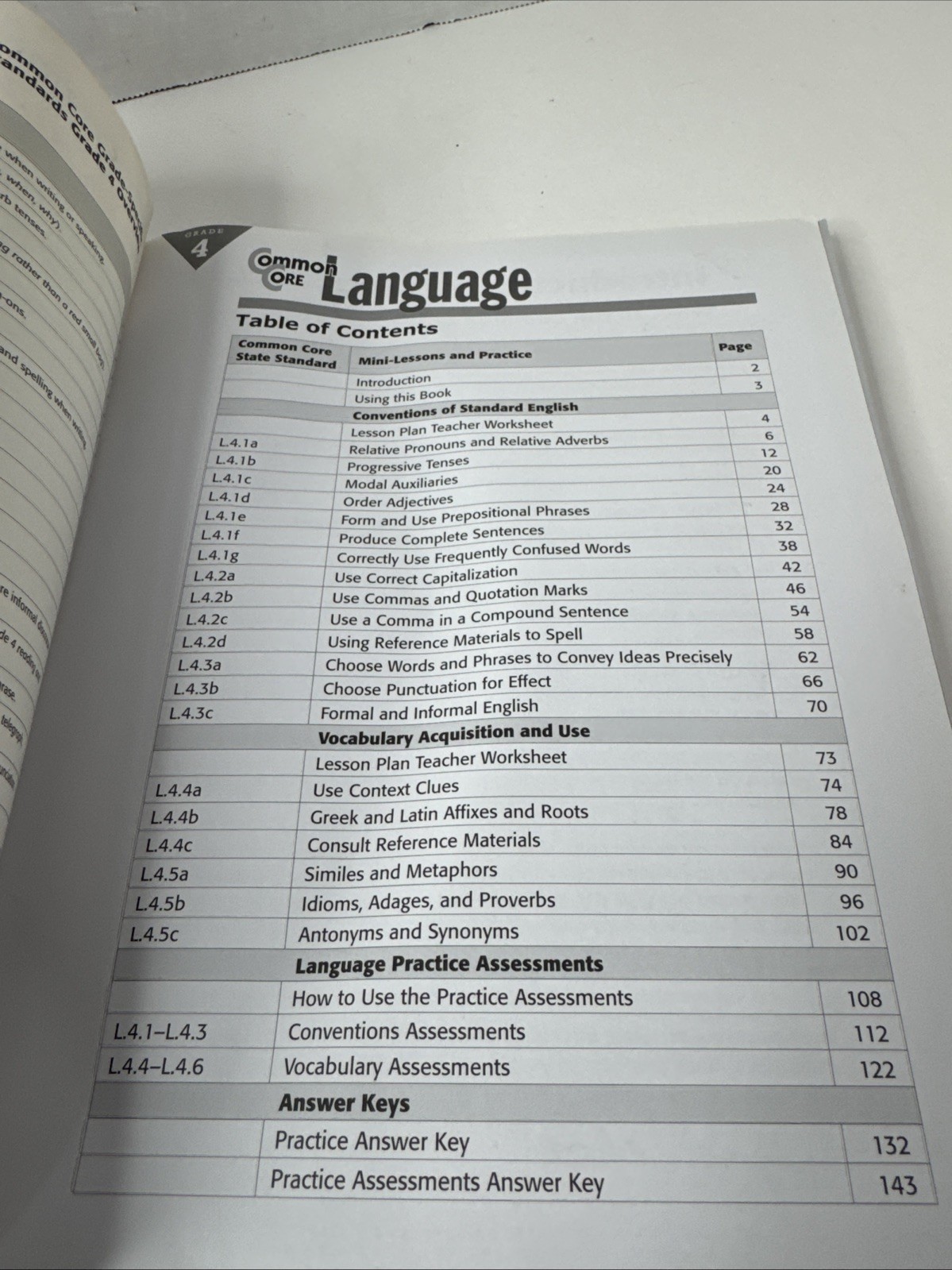 Newmark Learning Grade 4 Common Core Practice Language Book, Multiple Authors,