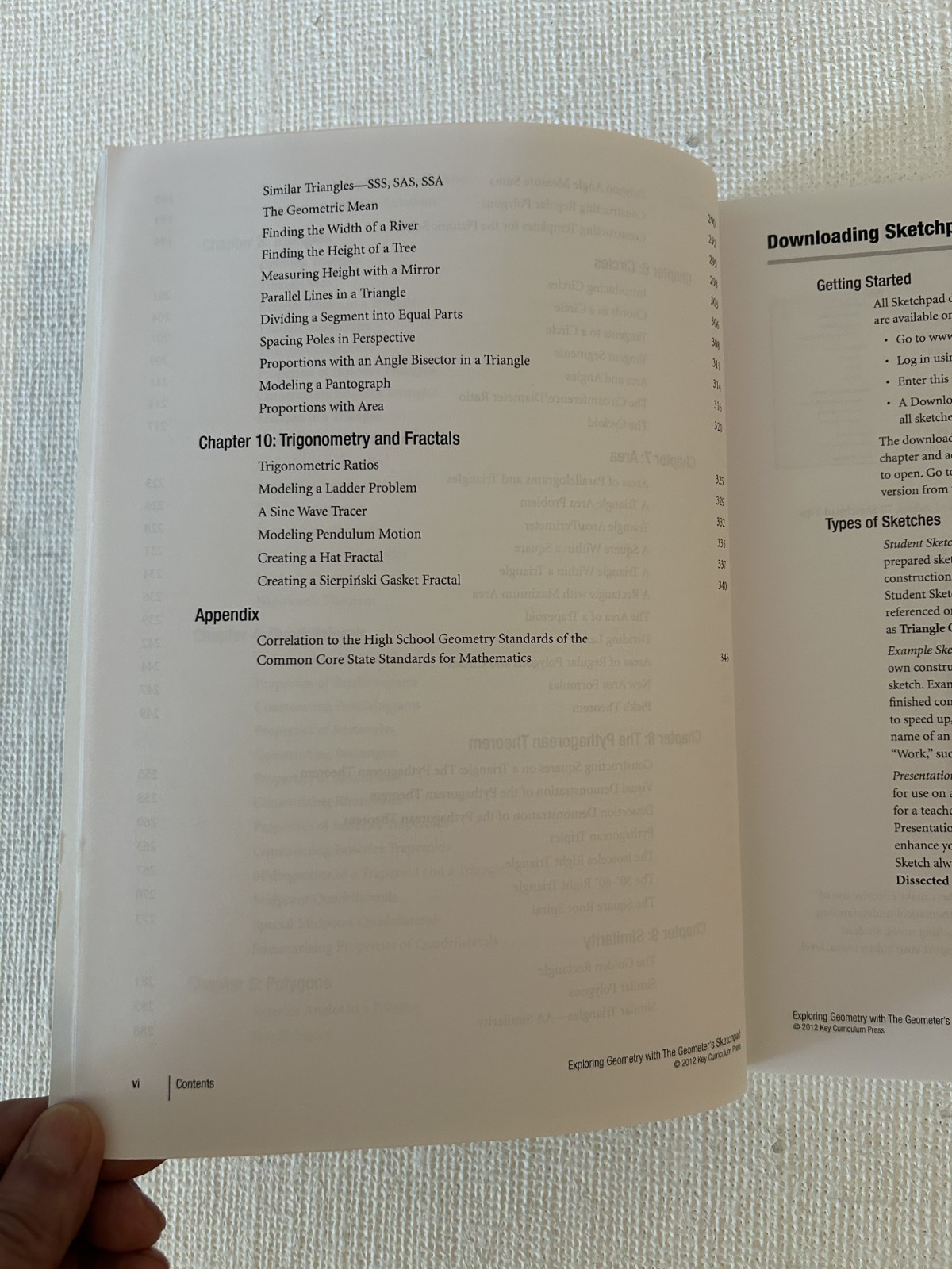 Common Core Ready, EXPLORING GEOMETRY – Version 5 – Key Curriculum Press
