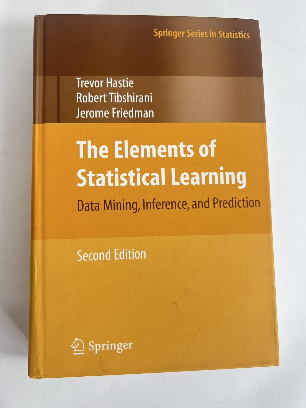 The Elements Of Statistical Learning 2nd Ed Hastie Tibshirani Springer Brown HC