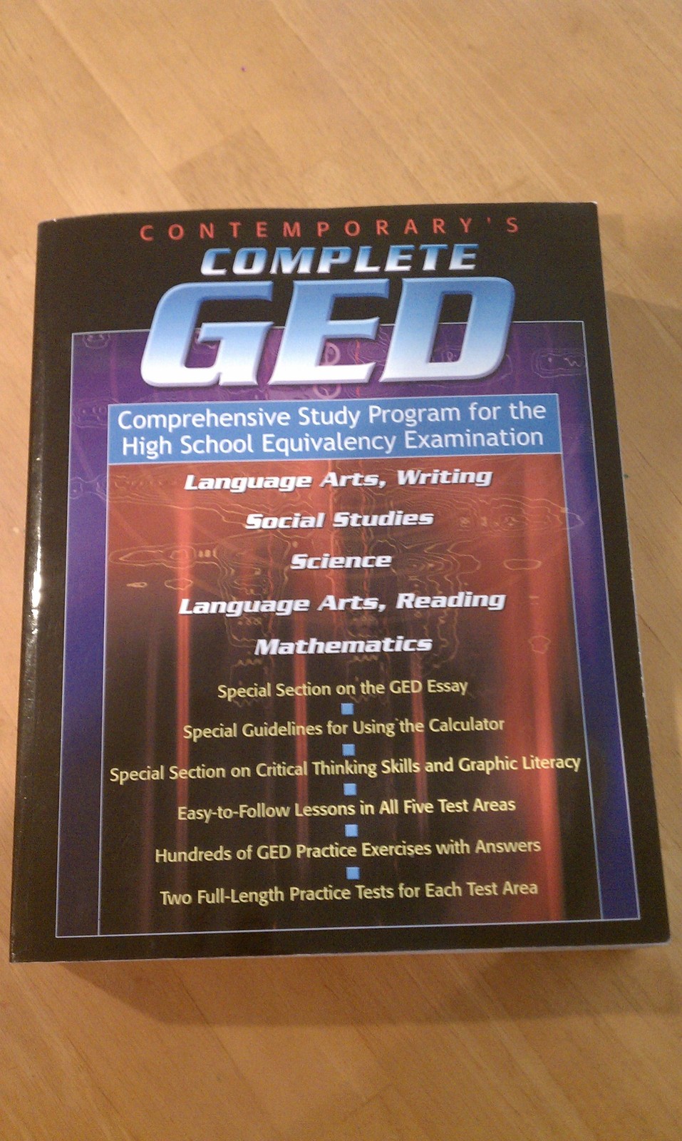 Contemporary’s Complete Ged: Comprehensive Study Program for the High School…