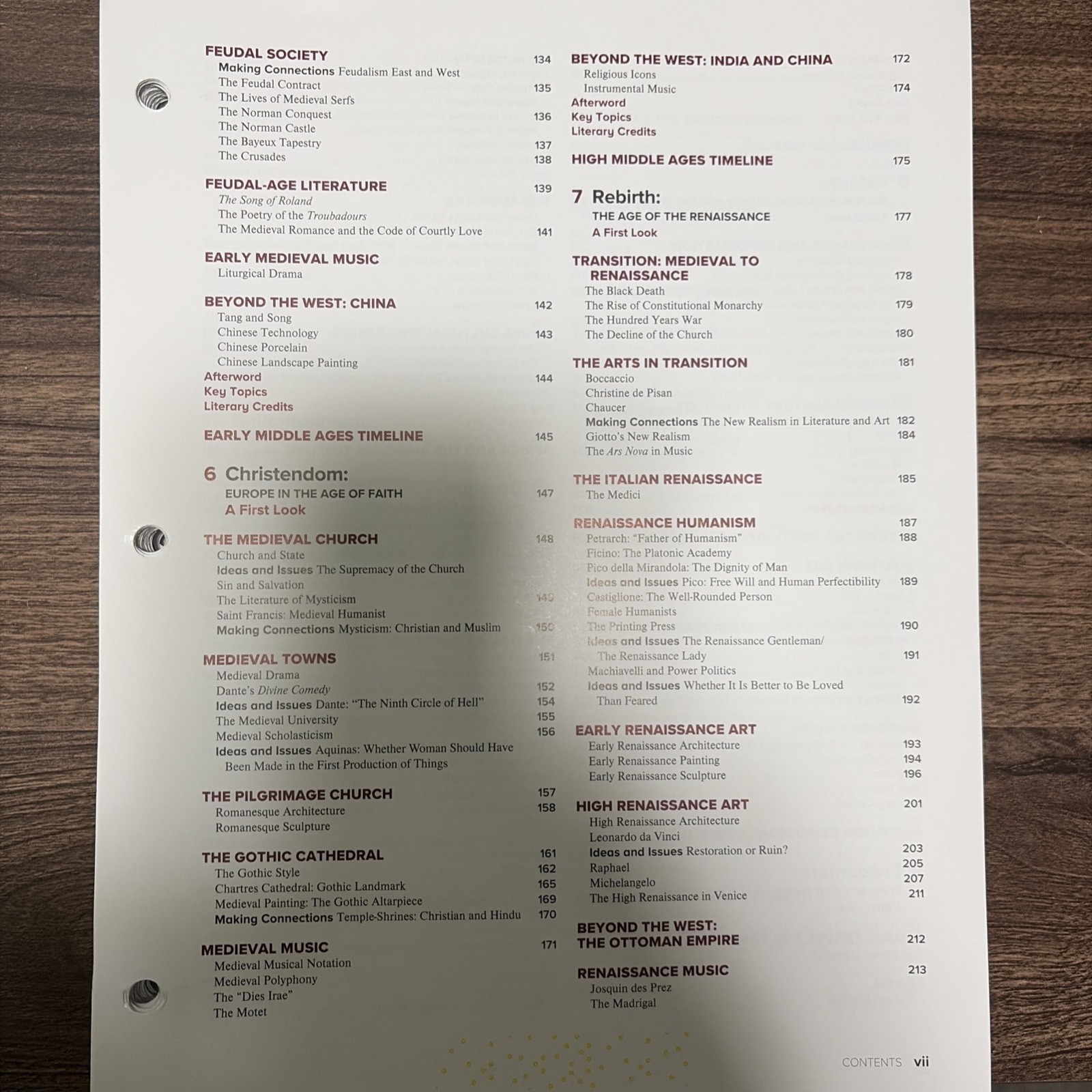Landmarks in Humanities 5th Edition Gloria K Fiero Loose Leaf Textbook