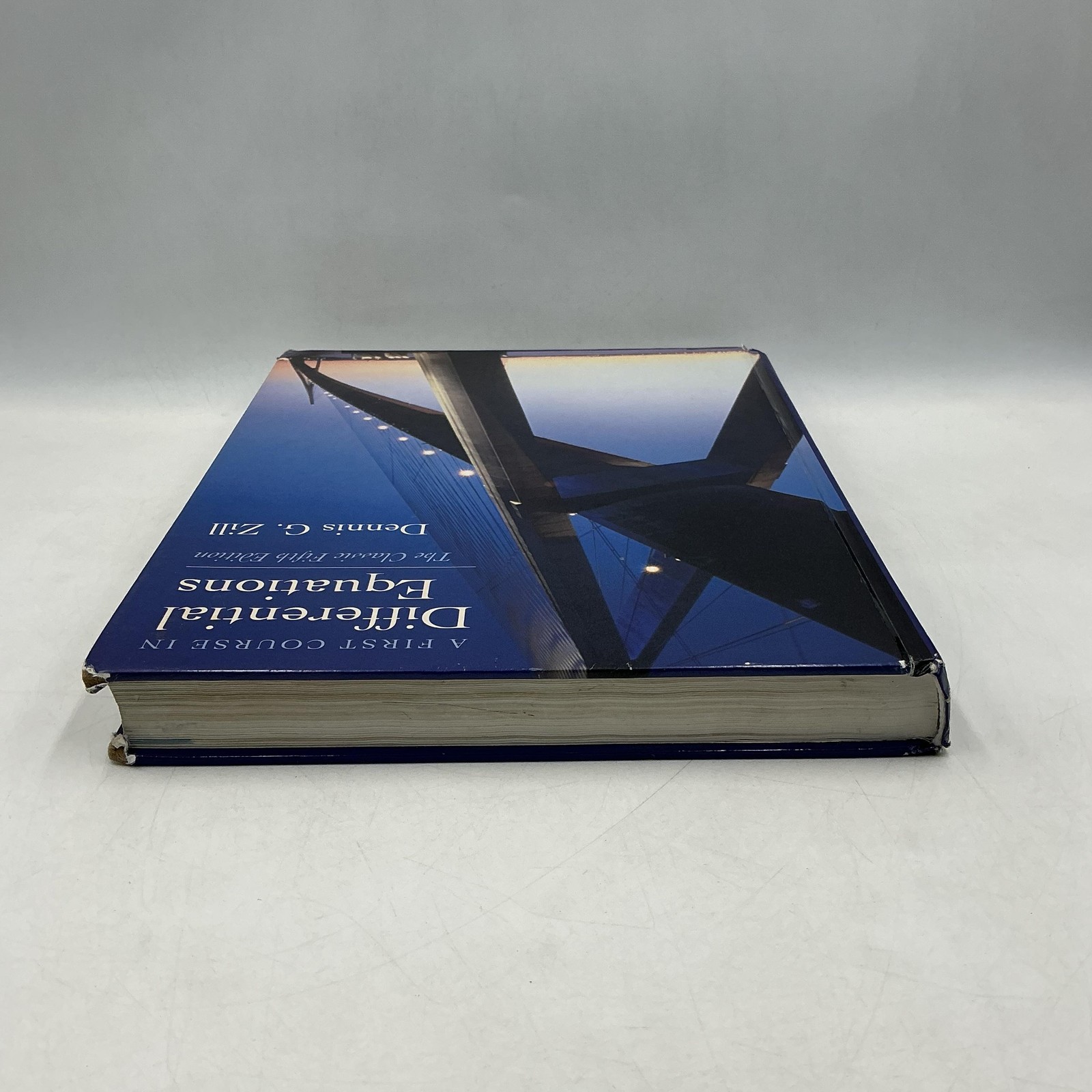 First Course In Differential Equations Dennis G Zill Brooks/Cole HC Blue 2001