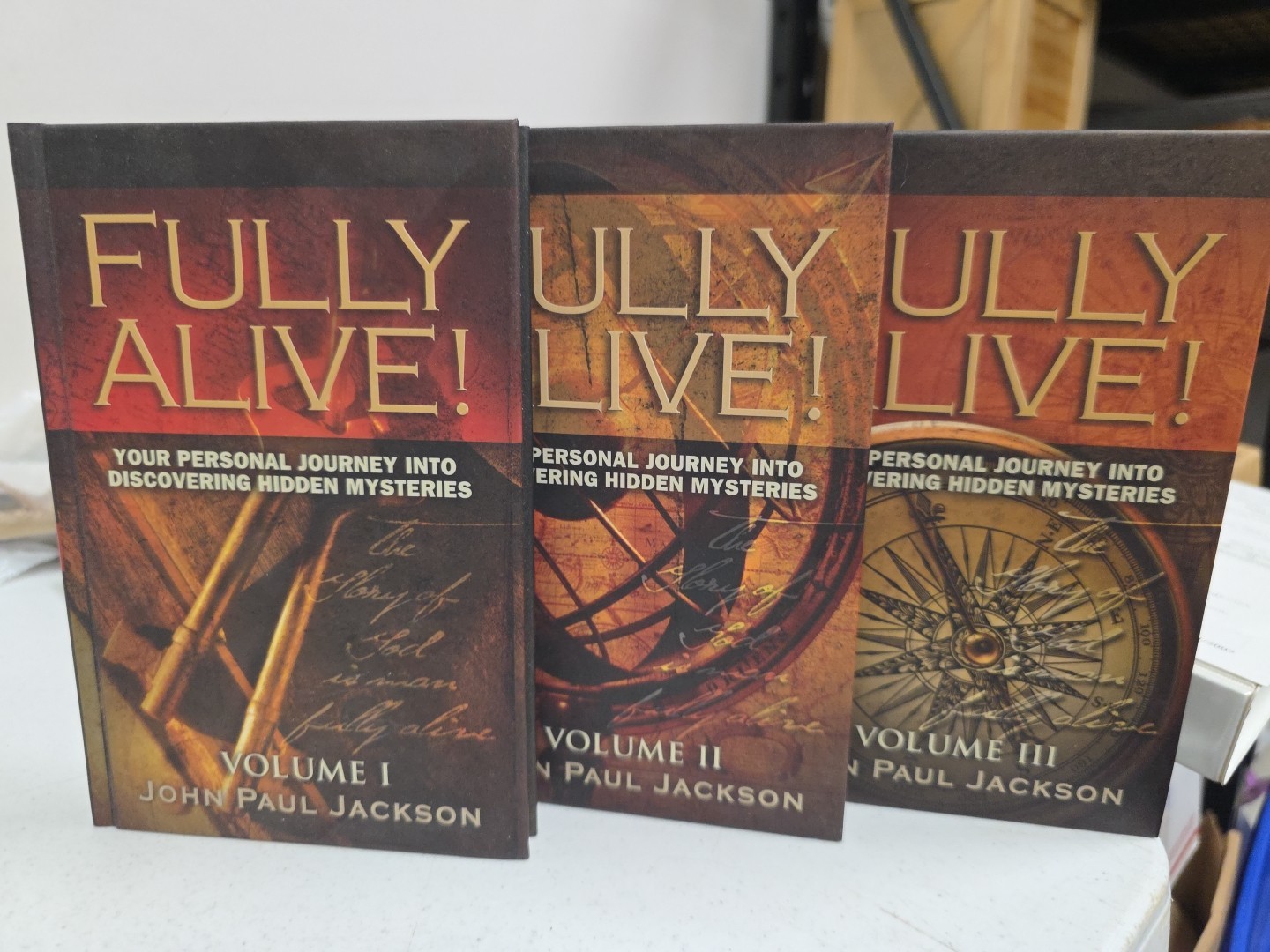 FULLY ALIVE! VOLUME 1, 2 And 3 By John Paul Jackson & Michael Wise – Hardcover