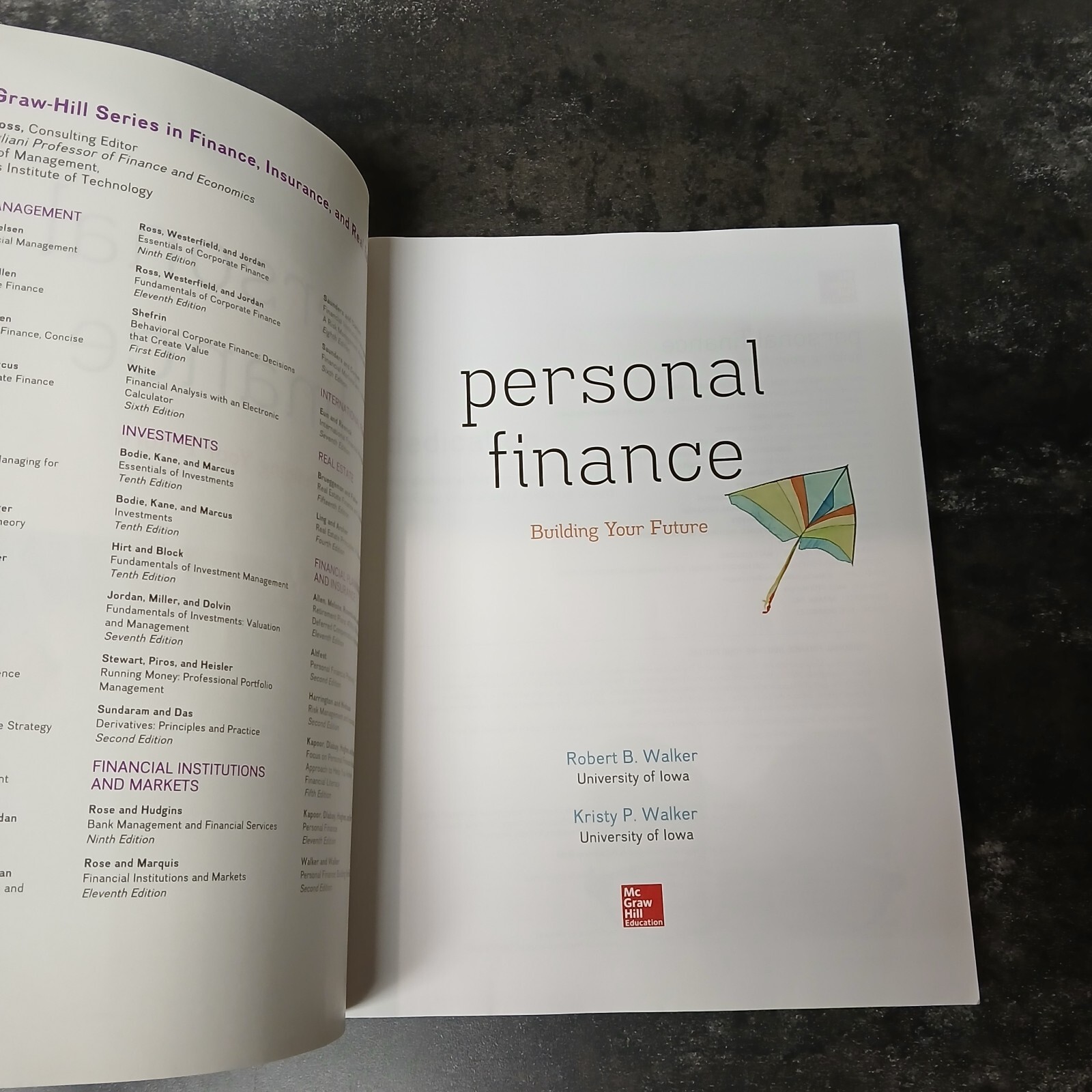 Personal Finance – Paperback, by Walker Robert B.; Walker Kristy – Good