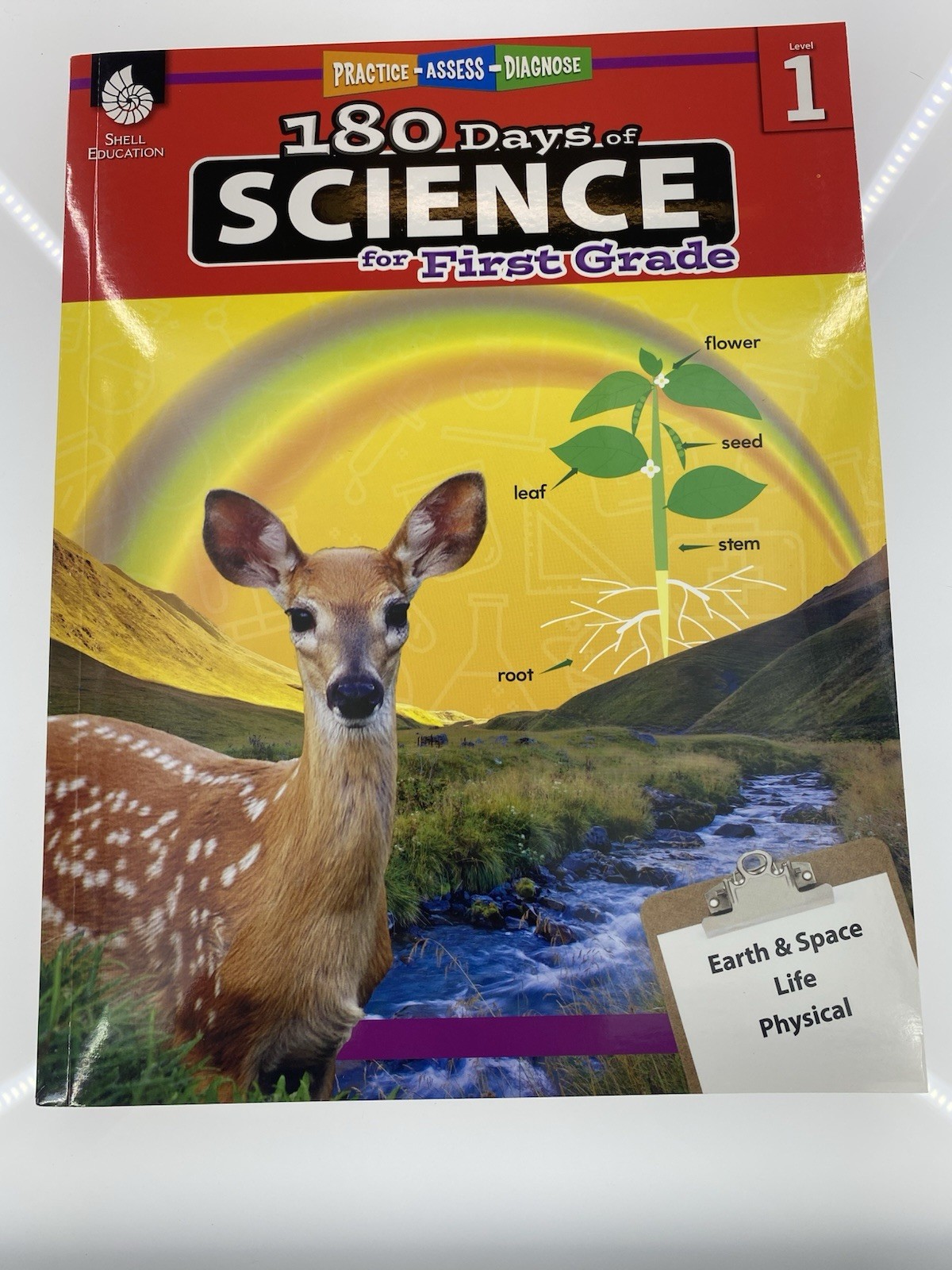 180 Days of Science for First Grade: Practice, Assess, Diagnose (TCM) NEW