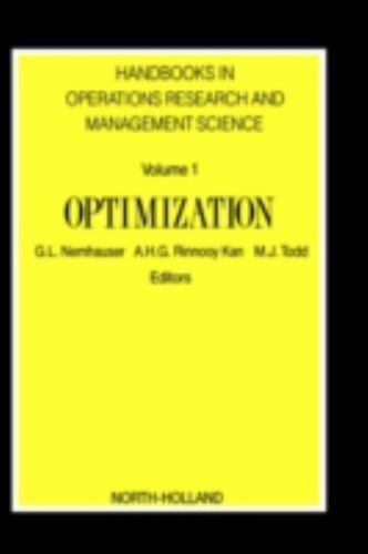 Optimization (Volume 1) (Handbooks in Operations Research and Management Science