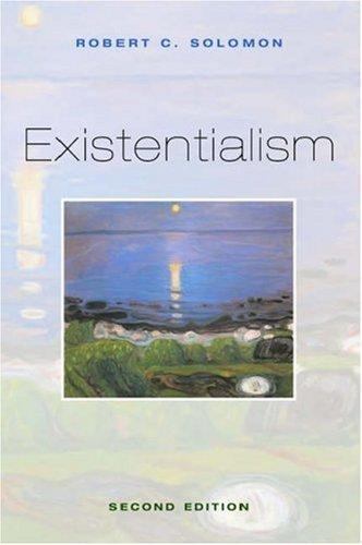 Existentialism by Solomon, Robert C.