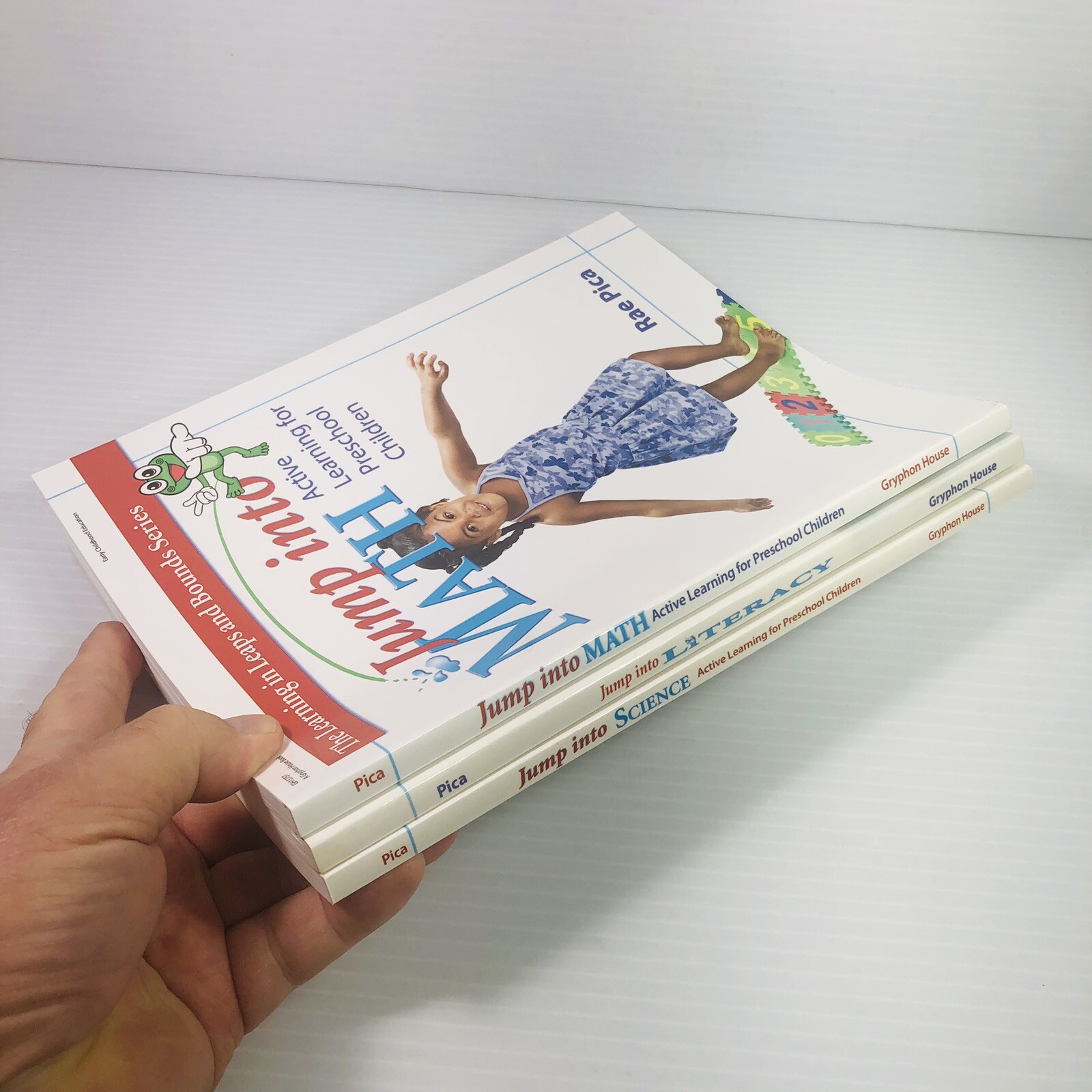 3 Lot Jump Into: Math; Literacy; Science for Preschoolers by Rae Pica Homeschool