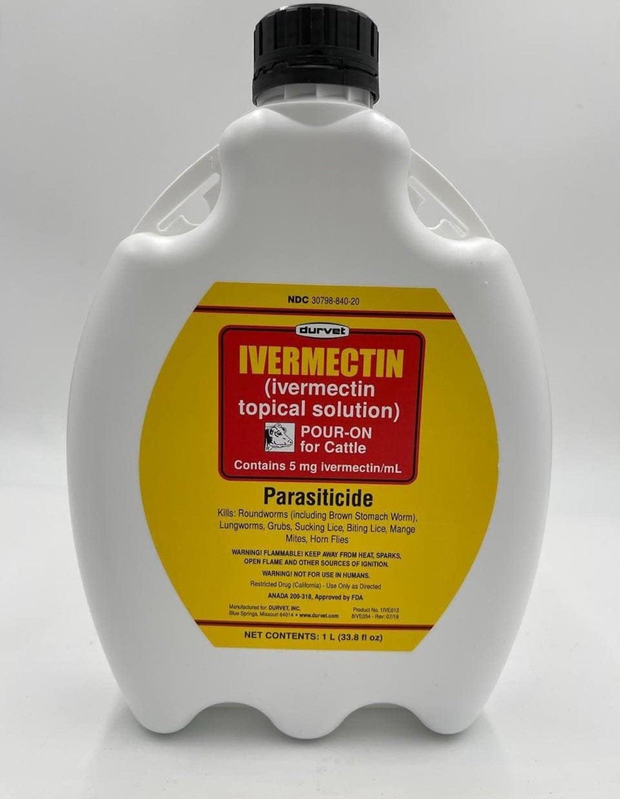 Ivermect 1000 mL Pour-On – Safe and Fast Treatment for Cattle Parasites