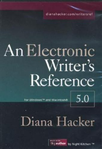 Electronic Writers Reference by Diana T. Hacker (2003, CD-ROM) New