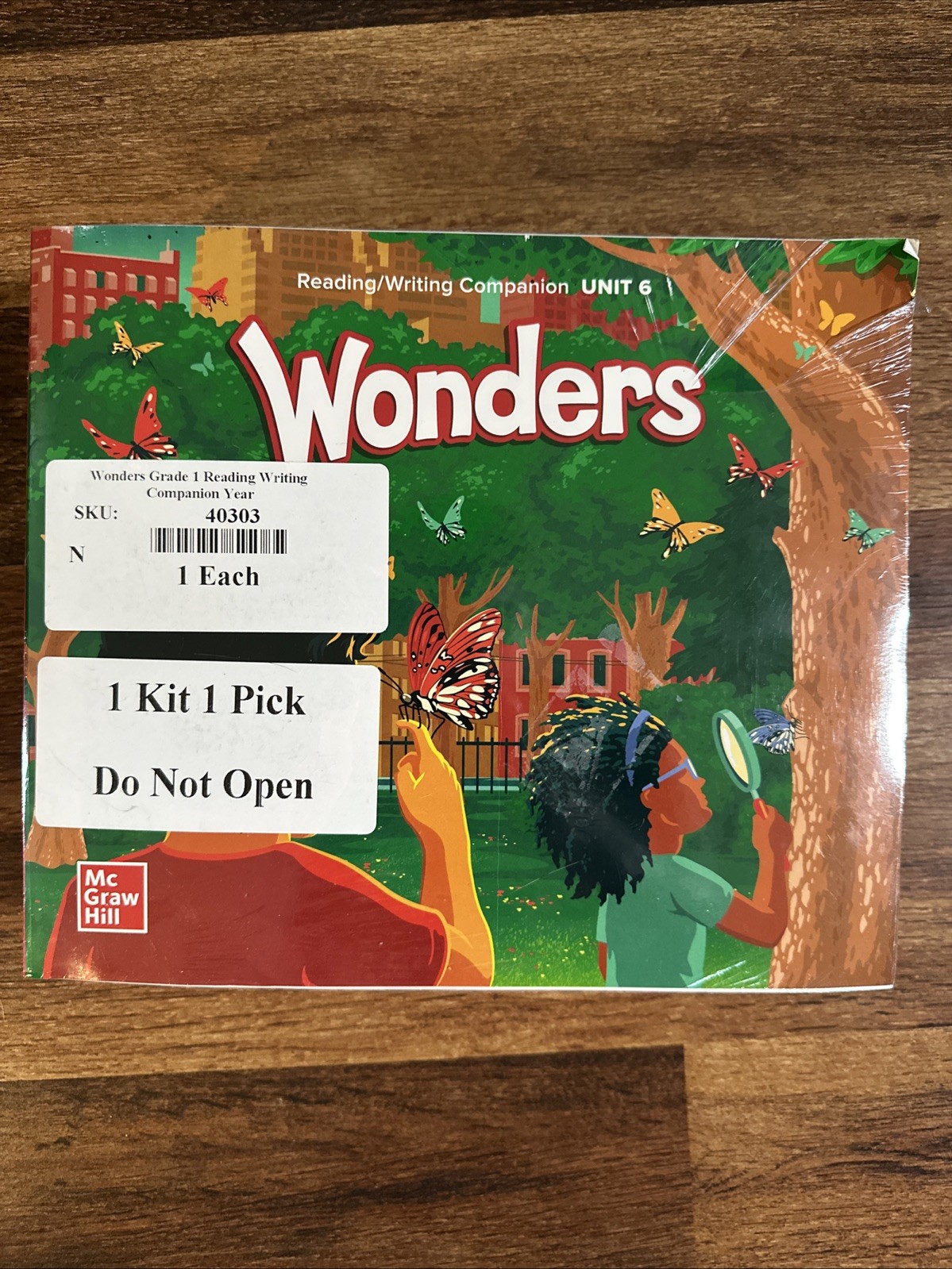 McGraw Hill Wonders Reading/Writing Companion Grade 1 | Units 1–6 Complete Set