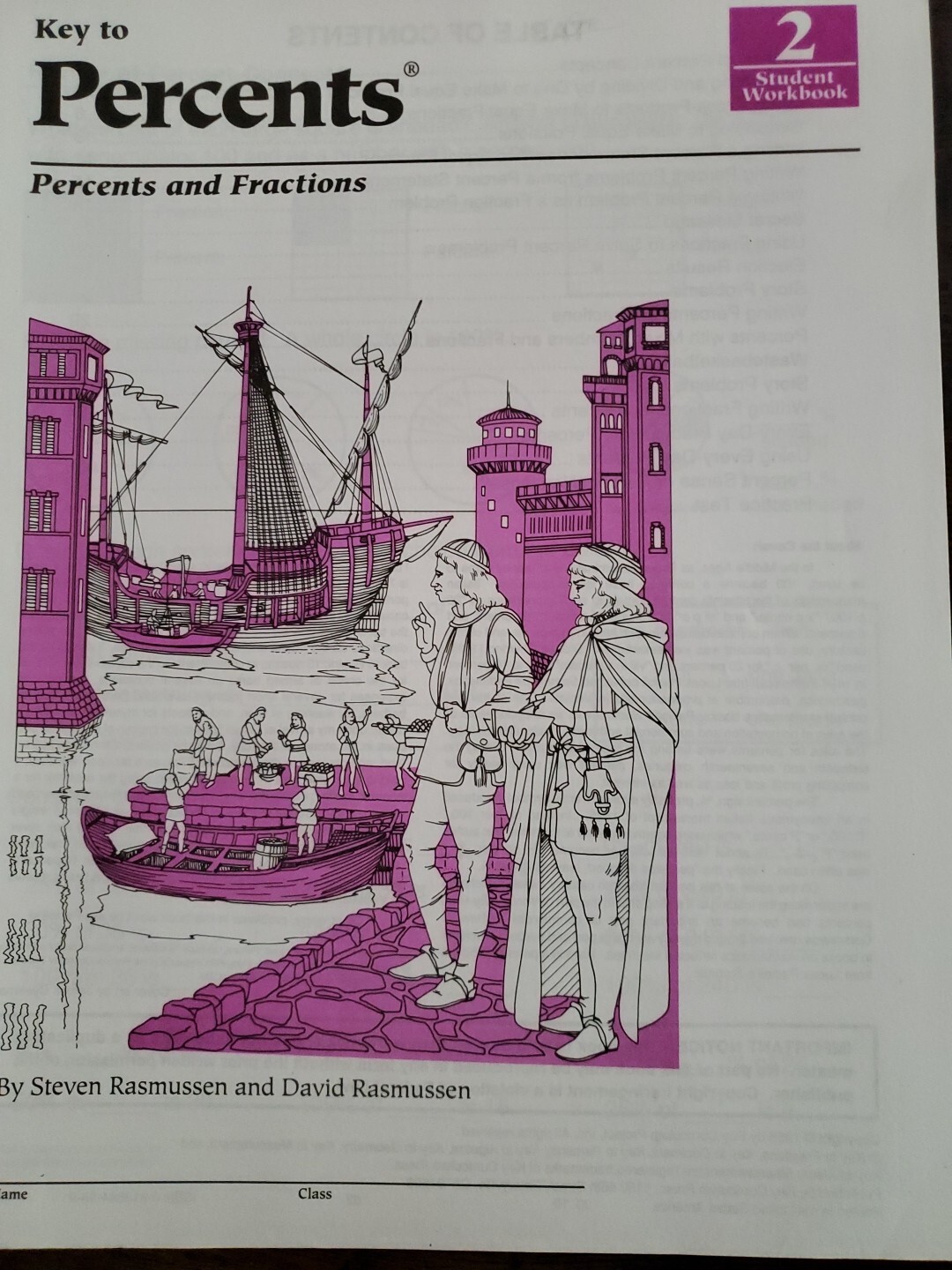 Key to Percents, Book 2 Percents and Fractions Key Curriculum Press Rasmussen