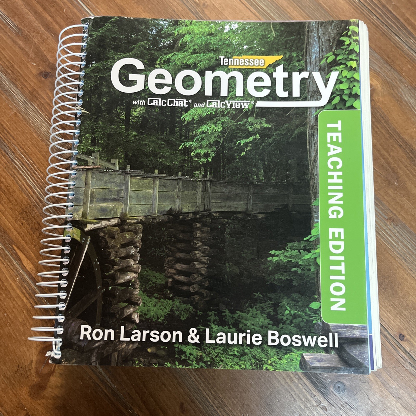 Tennessee Algebra 2 Teaching Edition CalcChat CalcView Ron Larson Laurie Boswell