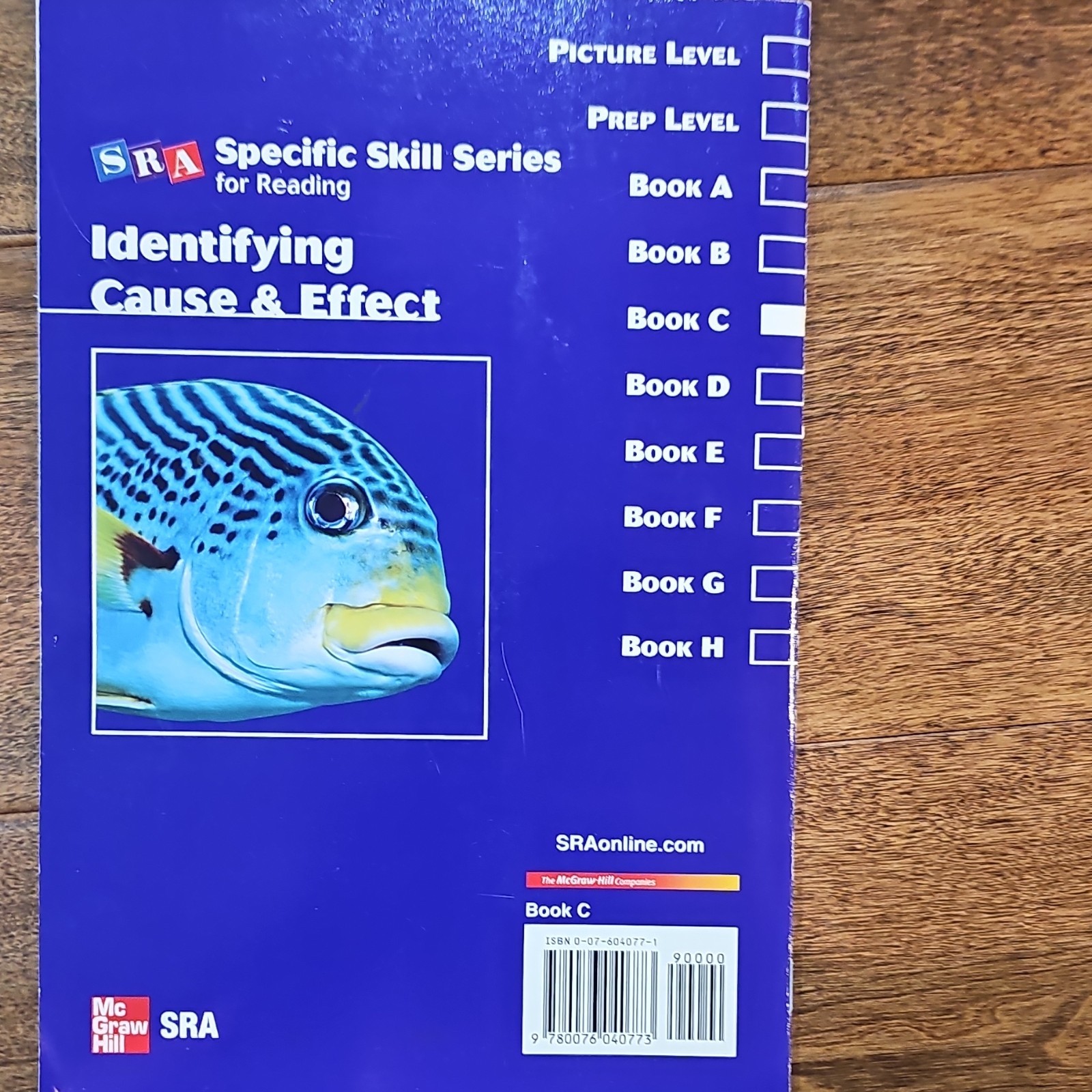 McGraw-Hill SRA Specific Skill Series for Reading Book C set 9 books Teacher