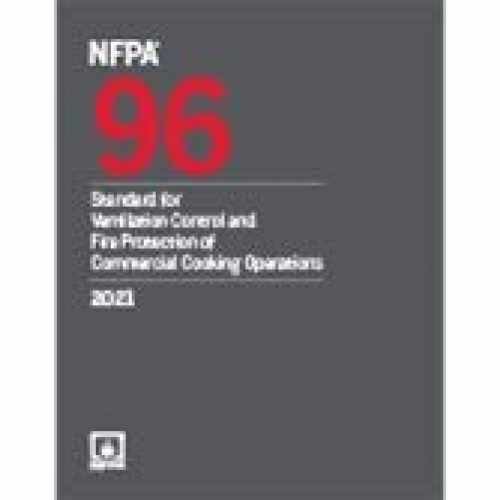 NFPA 96, Standard for Ventilation Control and – Paperback, by NFPA – Very Good