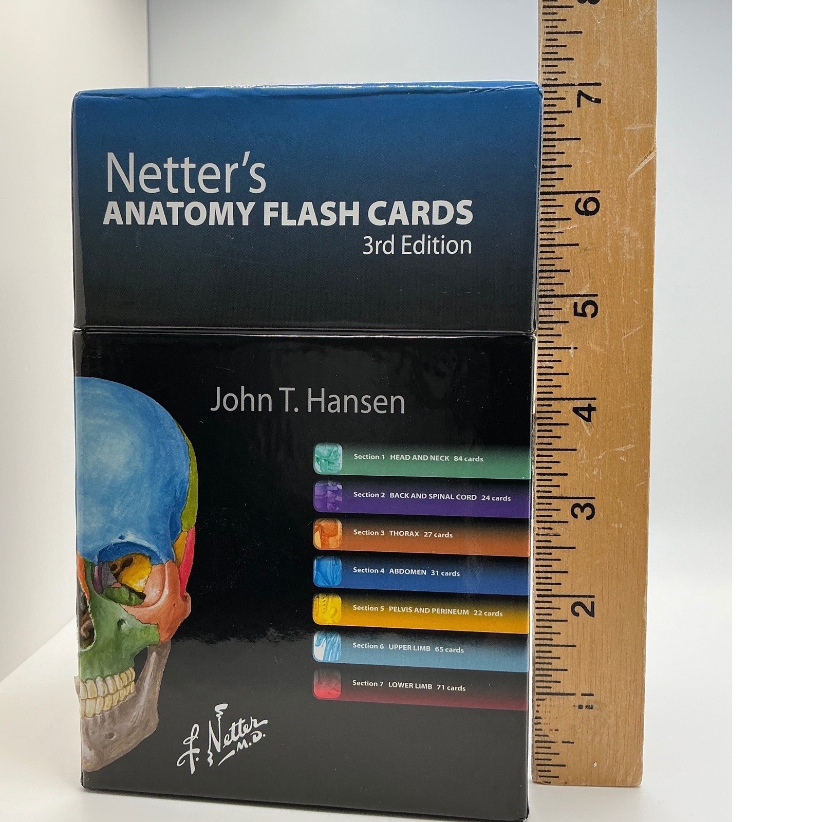 Netter’s Anatomy Flash Cards 3rd Edition John T. Hansen Excellent Condition