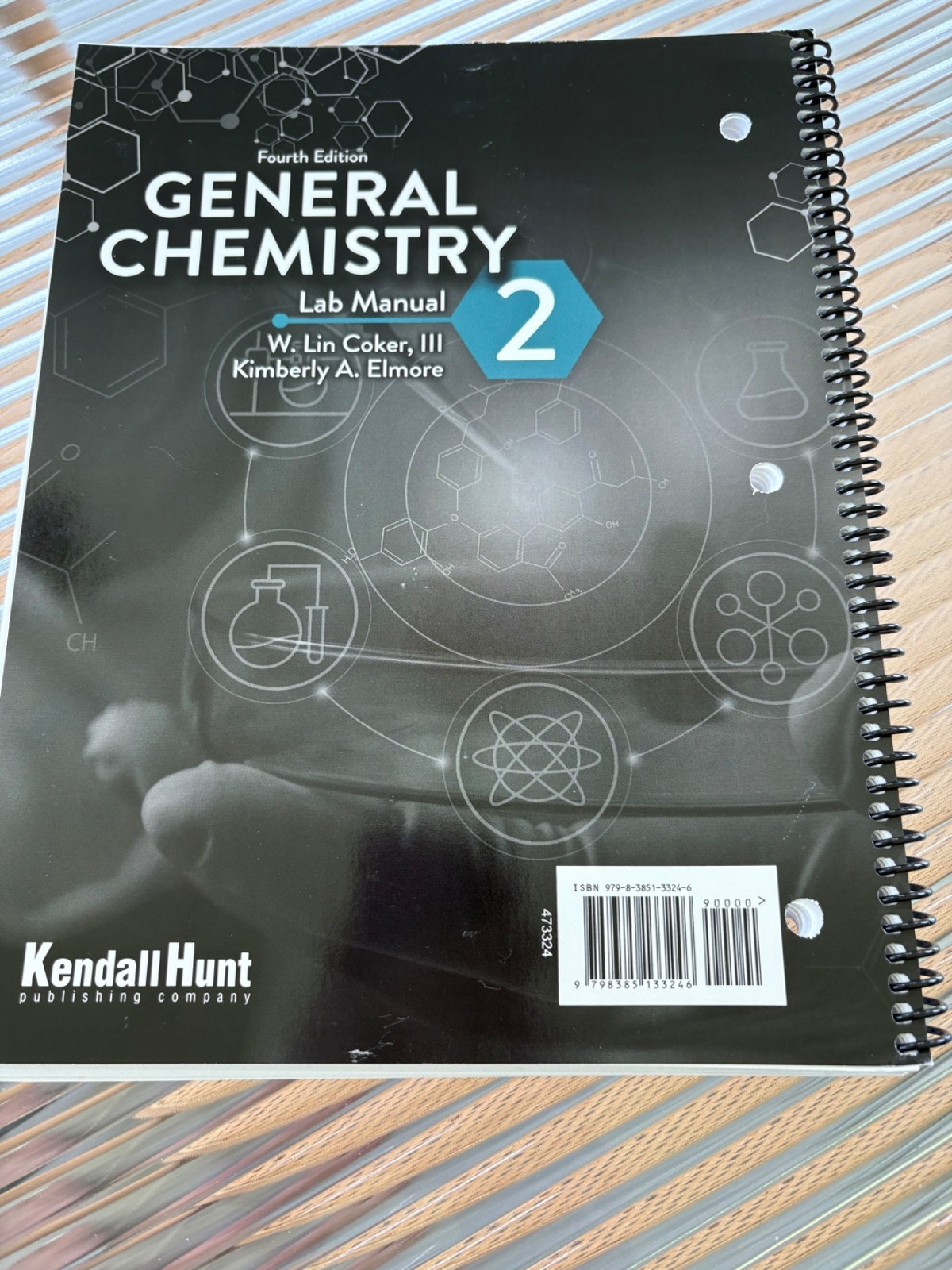 General Chemistry 2 Lab Manual 4th edition W.Lin Coker, III
